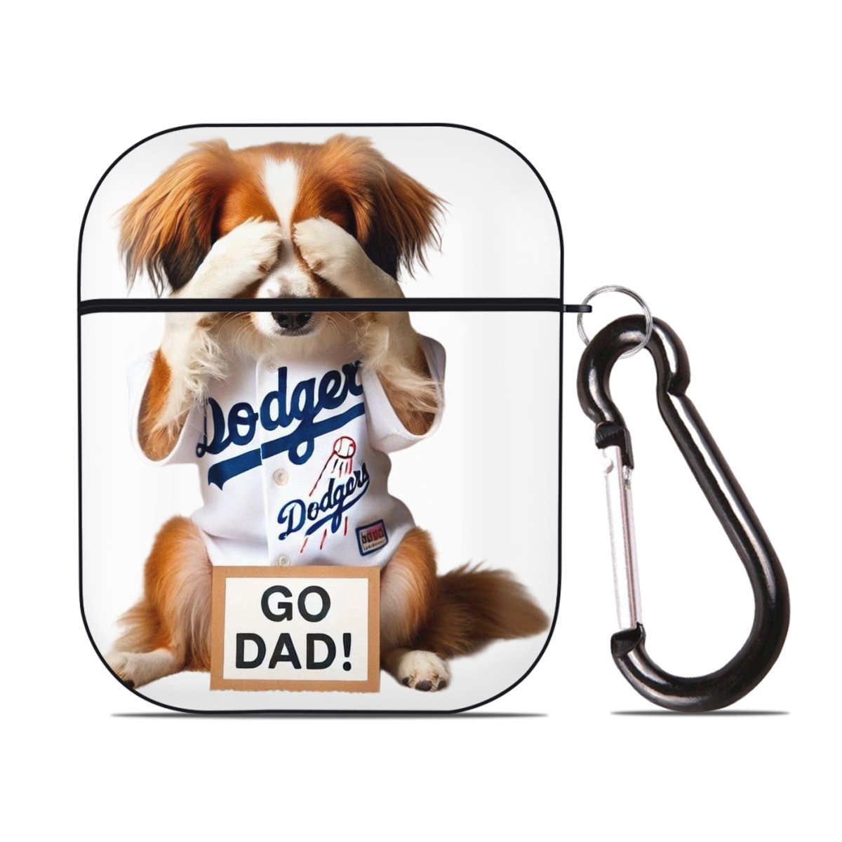  AirPods 2 Case Hard Shell Black, Flexible PC Material, Precise Cutouts, Full Protection, Anti-Fingerprint, Washable, Includes Keychain – Durable & Slim Design