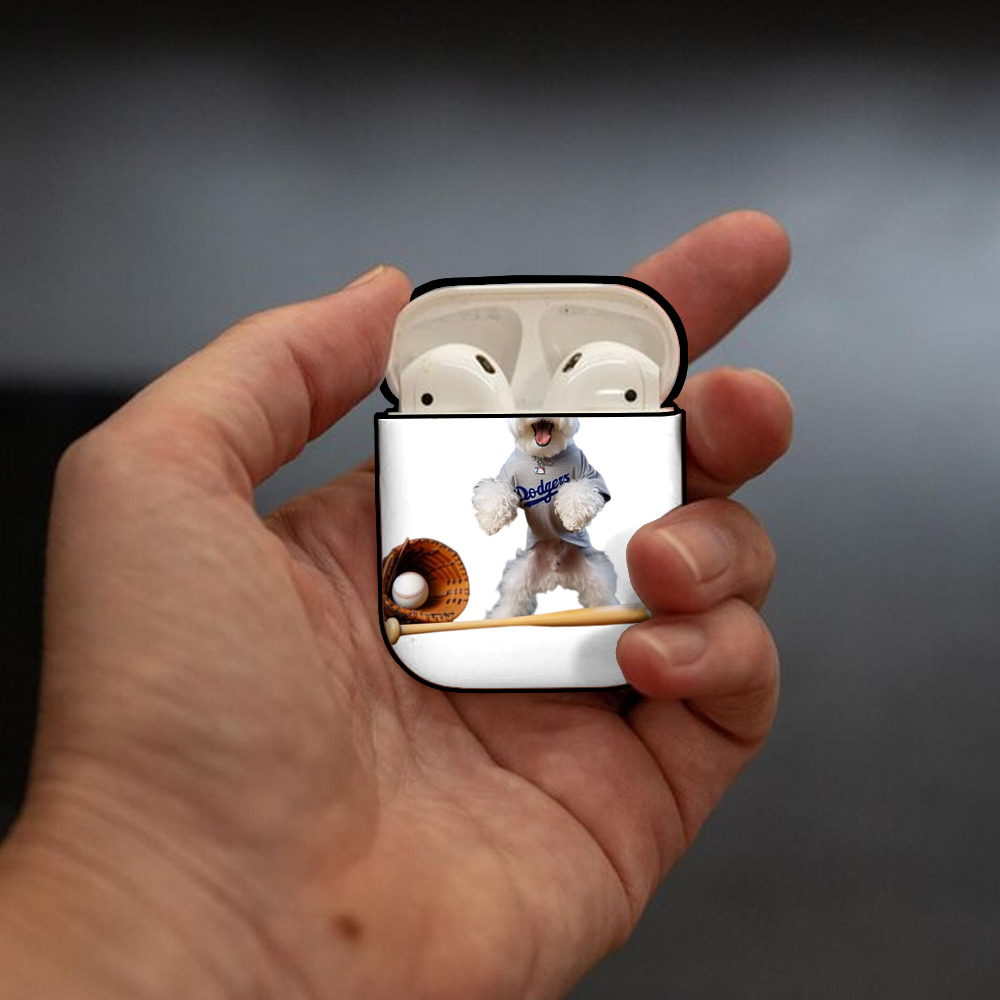  AirPods 2 Case Hard Shell Black, Flexible PC Material, Precise Cutouts, Full Protection, Anti-Fingerprint, Washable, Includes Keychain – Durable & Slim Design