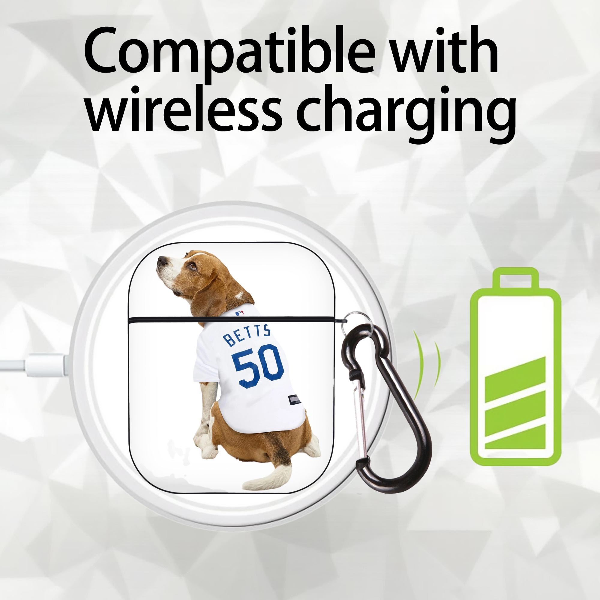  AirPods 2 Case Hard Shell Black, Flexible PC Material, Precise Cutouts, Full Protection, Anti-Fingerprint, Washable, Includes Keychain – Durable & Slim Design