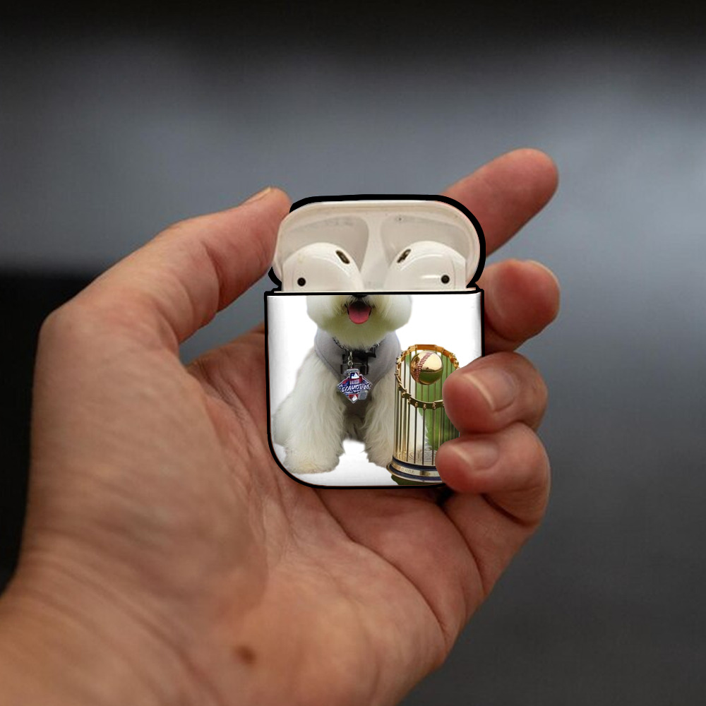  AirPods 2 Case Hard Shell Black, Flexible PC Material, Precise Cutouts, Full Protection, Anti-Fingerprint, Washable, Includes Keychain – Durable & Slim Design