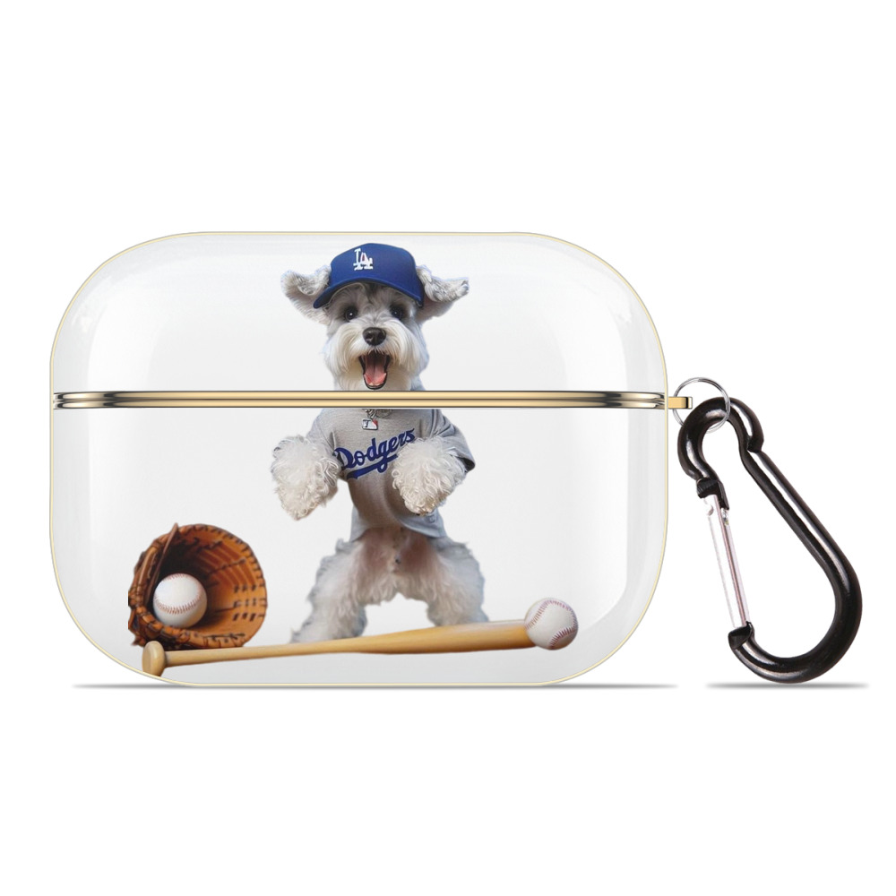  Luxury Gold AirPods Pro Case With Keychain, Flexible PC Material, Full Protection, Precise Cutouts, Anti-Fingerprint, Washable, Durable Design