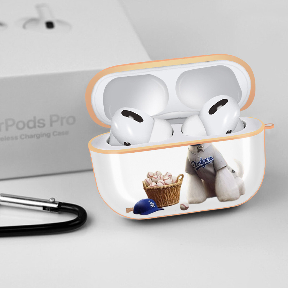  AirPods Pro Protective Case Rose Gold, Flexible PC Material, Precise Fit, Anti-Slip Cover, Full Protection, Fingerprint Resistant, Washable With Keychain