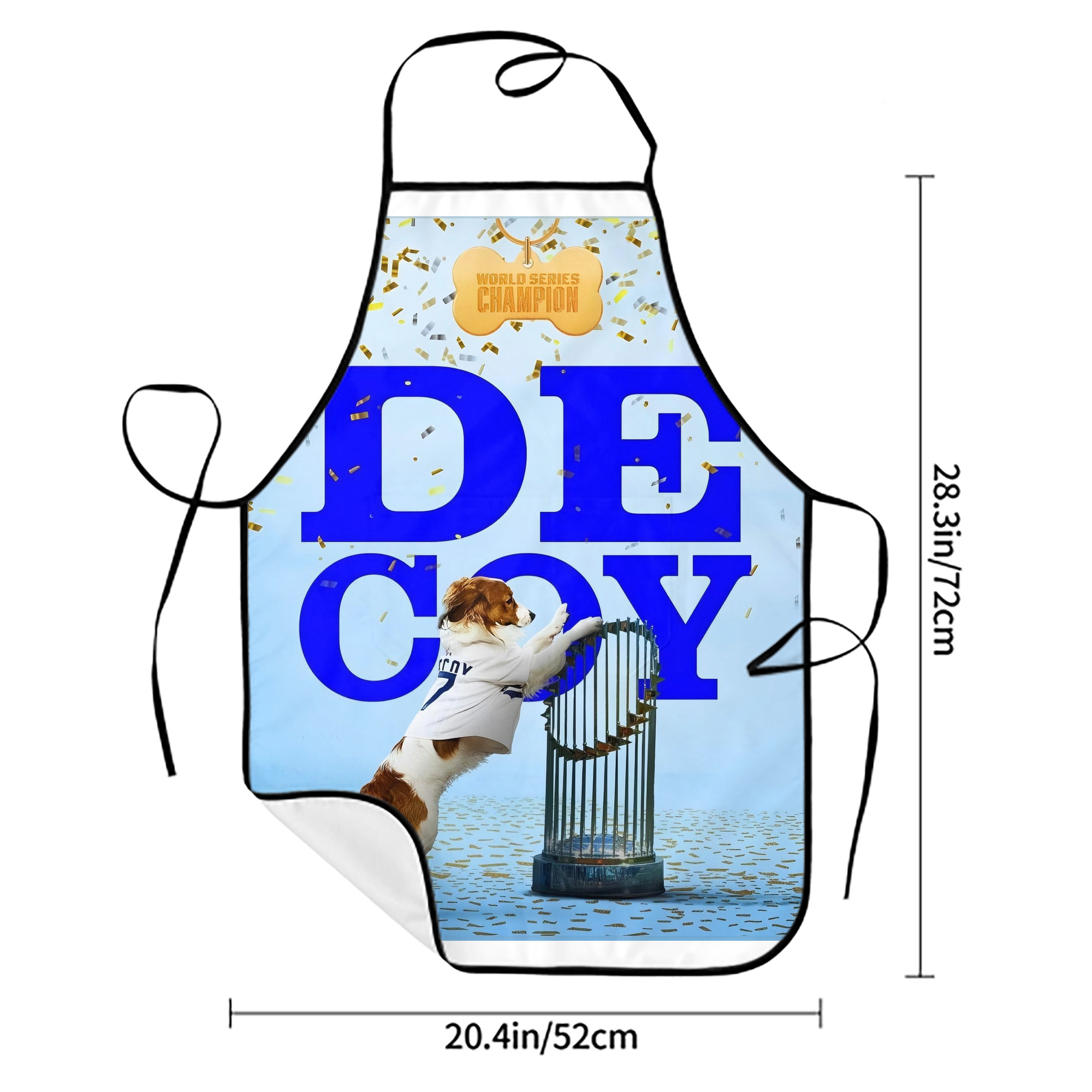  Stain-Resistant Polyester Apron With Pocket – Full Print, Waterproof, Anti-Wrinkle, Anti-Pilling – Ideal For Kitchen, BBQ, Restaurant, Salon & More