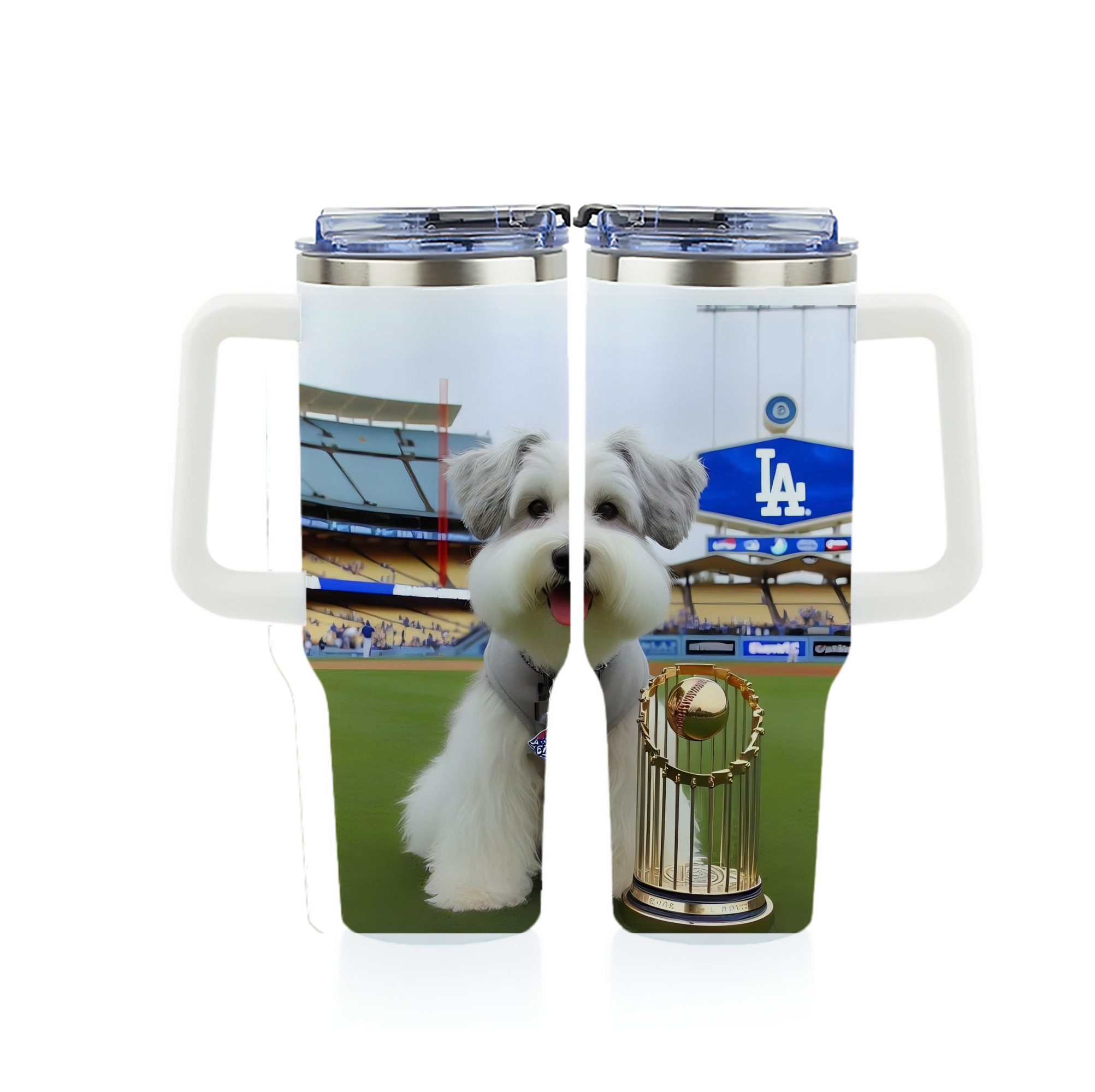  40oz Full Wrap Car Tumbler – Durable Stainless Steel Travel Mug With Vibrant UV Print – Double Wall Insulated, Fits Most Car Cup Holders