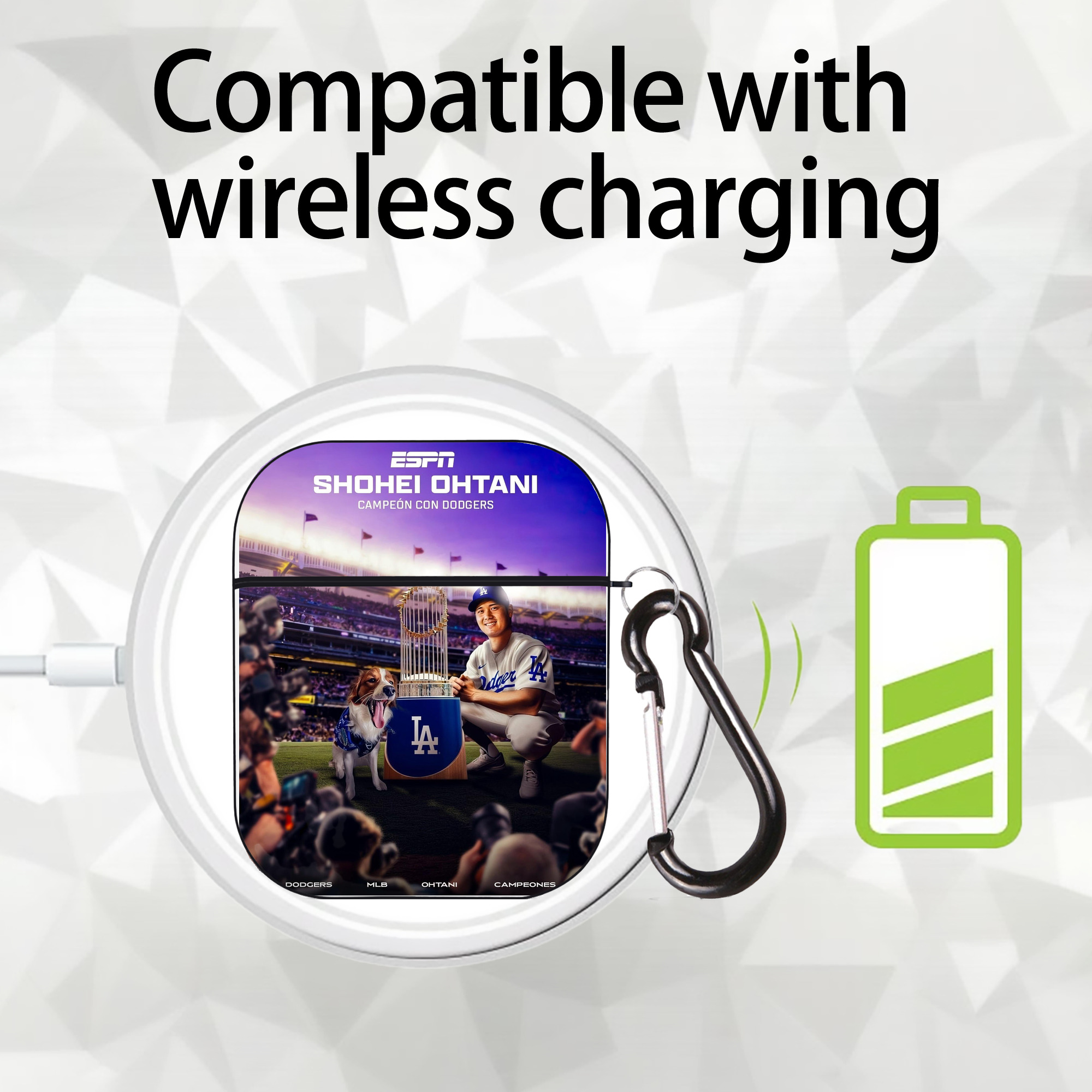  AirPods 2 Case Hard Shell Black, Flexible PC Material, Precise Cutouts, Full Protection, Anti-Fingerprint, Washable, Includes Keychain – Durable & Slim Design