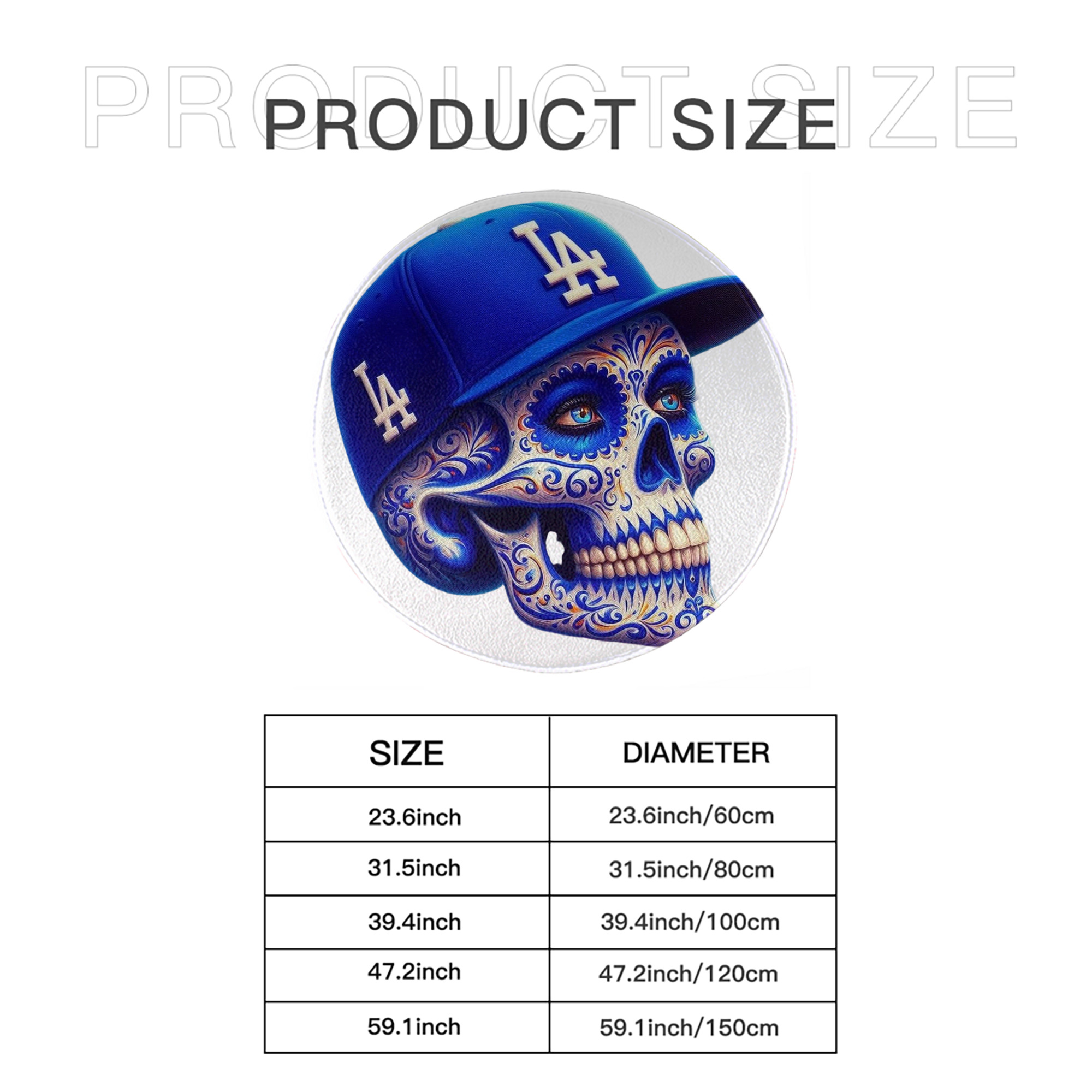  Round Floor Mat – Soft Flannel & High-Density Sponge Core – Non-Slip Dot Backing – Durable Stitched Edges – Quick-Dry & Breathable – Perfect For Home, Bathroom & Living Room