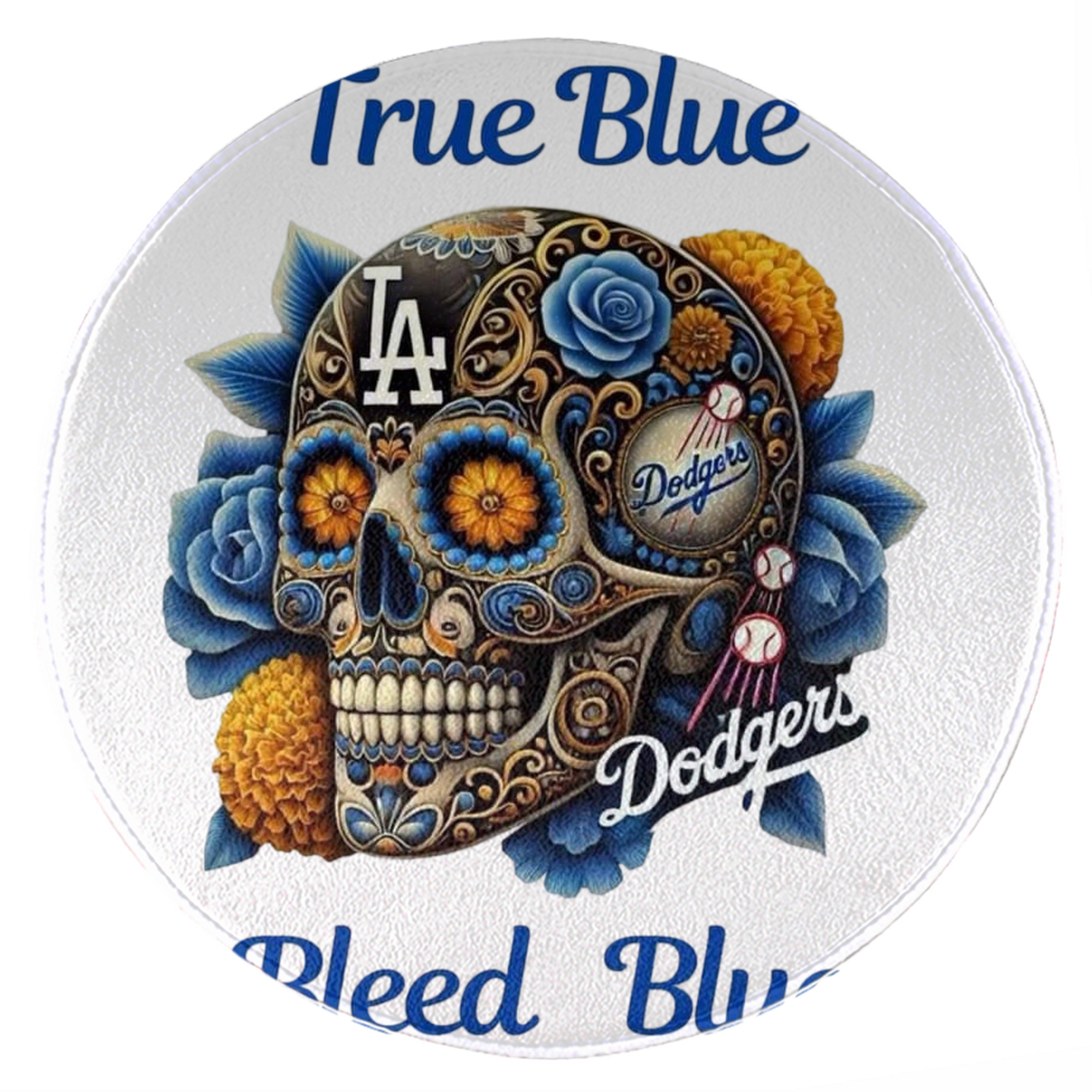  Round Floor Mat – Soft Flannel & High-Density Sponge Core – Non-Slip Dot Backing – Durable Stitched Edges – Quick-Dry & Breathable – Perfect For Home, Bathroom & Living Room