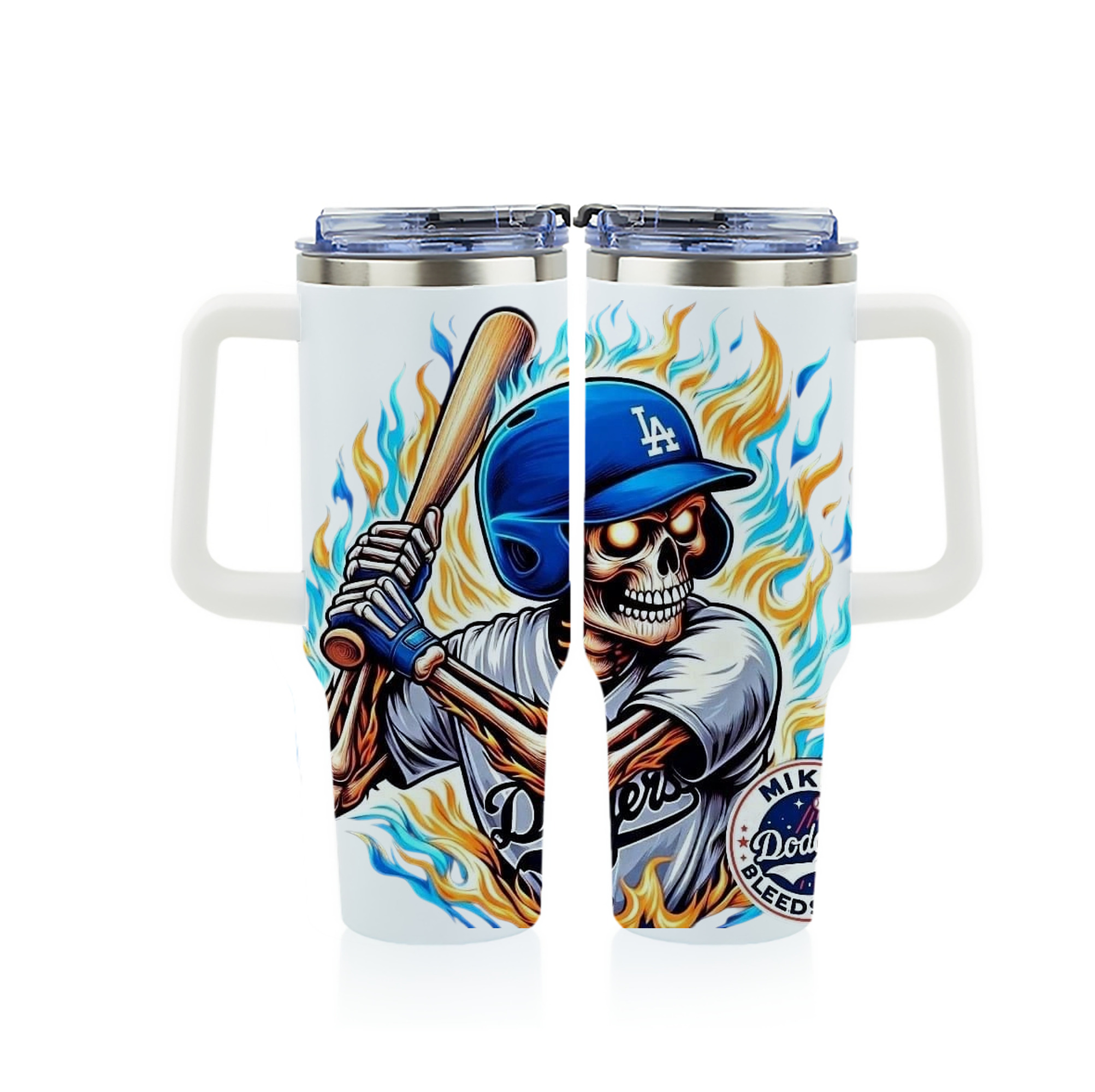  40oz Full Wrap Car Tumbler – Durable Stainless Steel Travel Mug With Vibrant UV Print – Double Wall Insulated, Fits Most Car Cup Holders