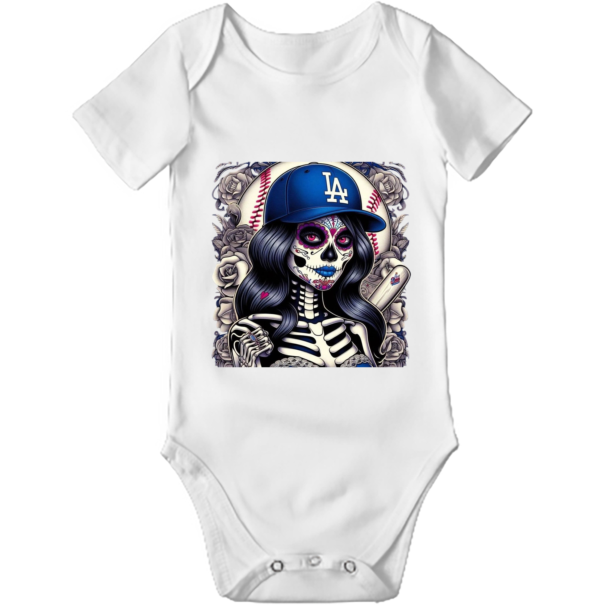  Baby Short Sleeve Romper – 100% Cotton Soft & Breathable Digital Print Onesie With Easy Snap Closure And Envelope Shoulder – Comfortable For Daily Wear & Travel