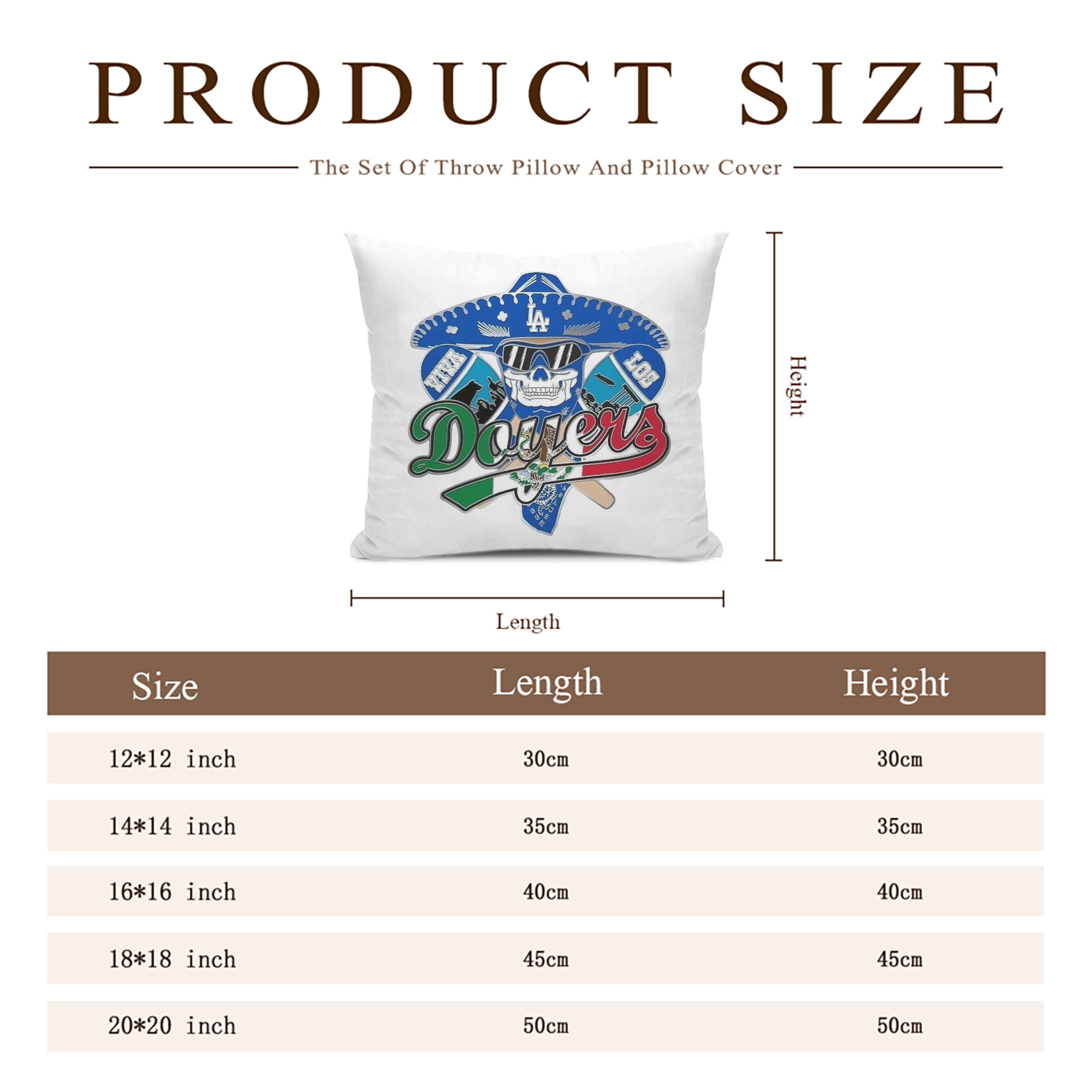  Soft Polyester Pillow Cover With Insert – Double-Sided Design, Invisible Zipper, Durable & Breathable – Easy Care Cushion Set