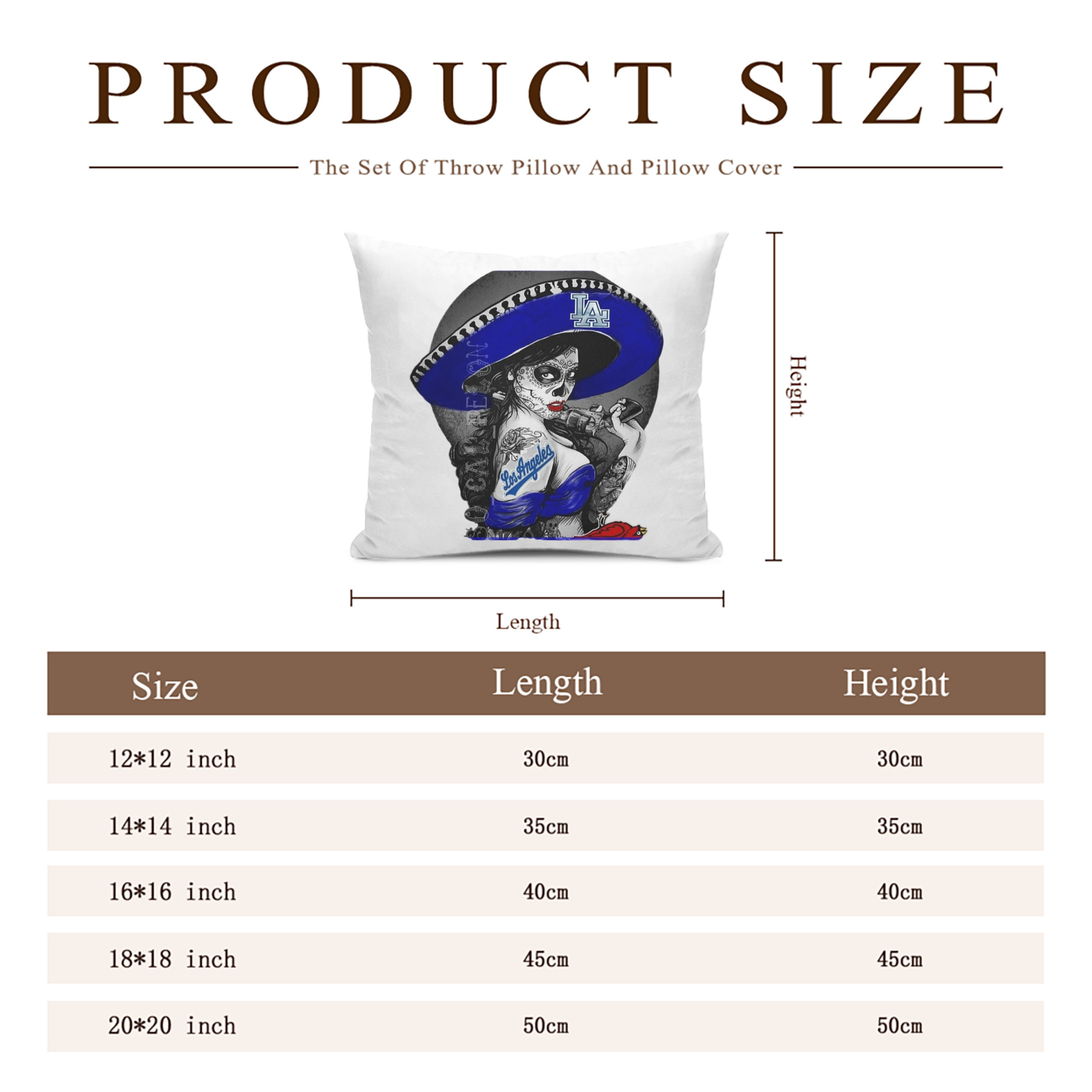  Soft Polyester Pillow Cover With Insert – Double-Sided Design, Invisible Zipper, Durable & Breathable – Easy Care Cushion Set