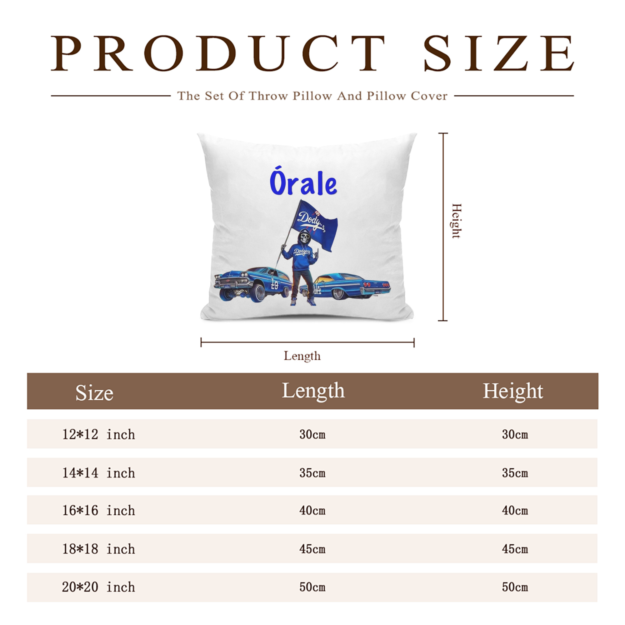  Soft Polyester Pillow Cover With Insert – Double-Sided Design, Invisible Zipper, Durable & Breathable – Easy Care Cushion Set
