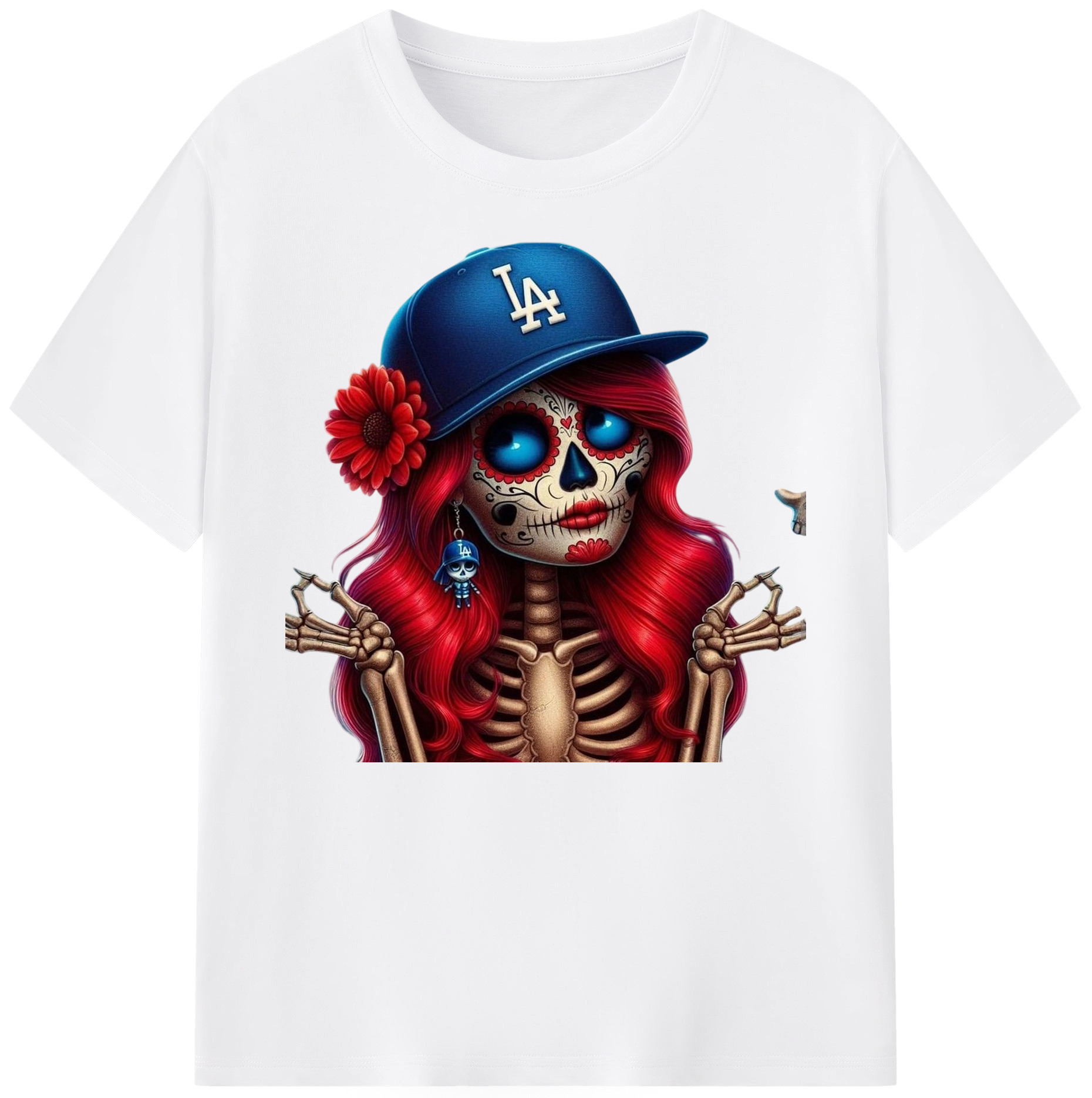  180g Cotton T-Shirt With Front Heat Transfer Print – Soft, Lightweight, Fitted Design – Comfortable Casual Wear For Sports & Everyday Use