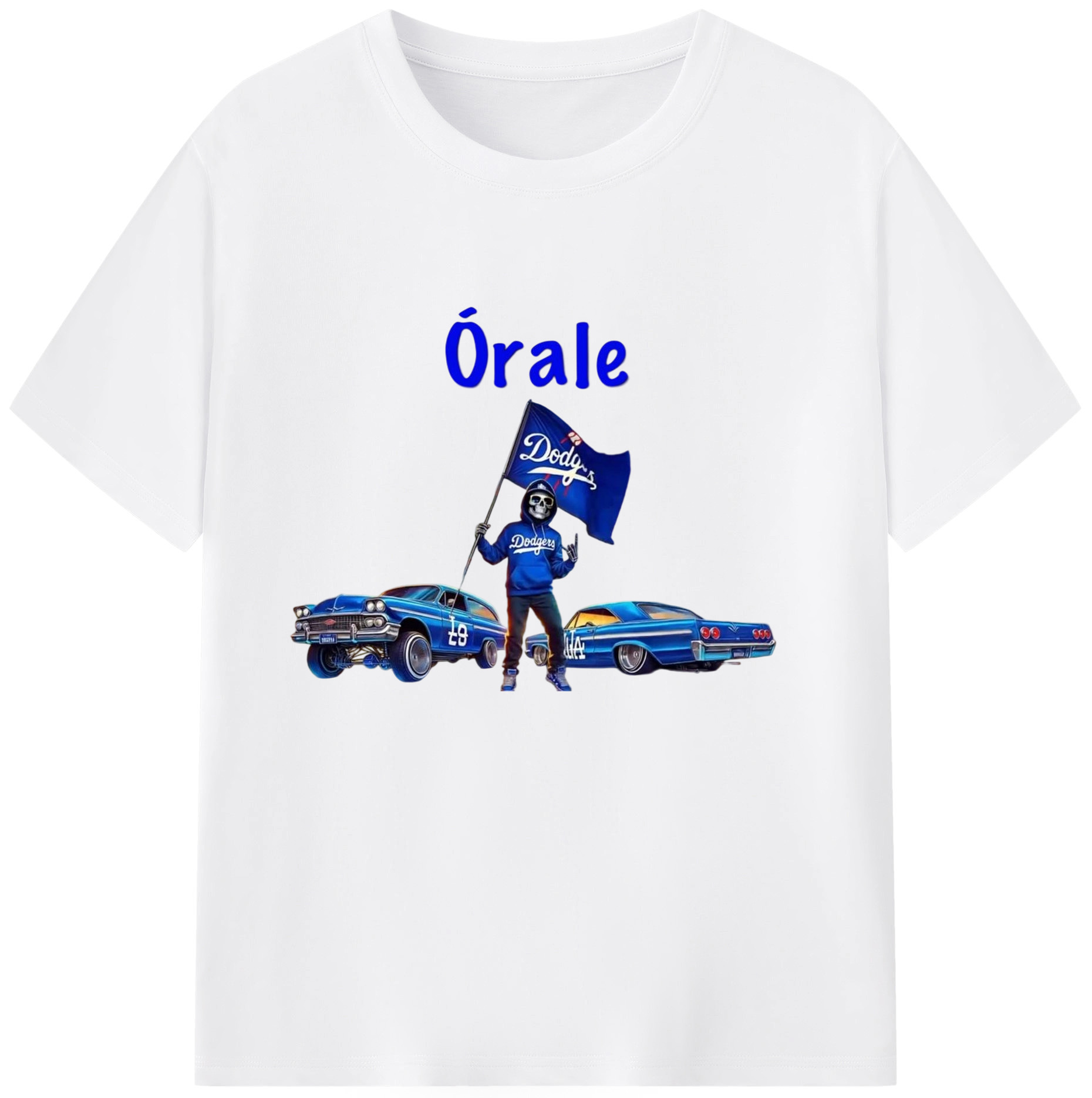  180g Cotton T-Shirt With Front Heat Transfer Print – Soft, Lightweight, Fitted Design – Comfortable Casual Wear For Sports & Everyday Use