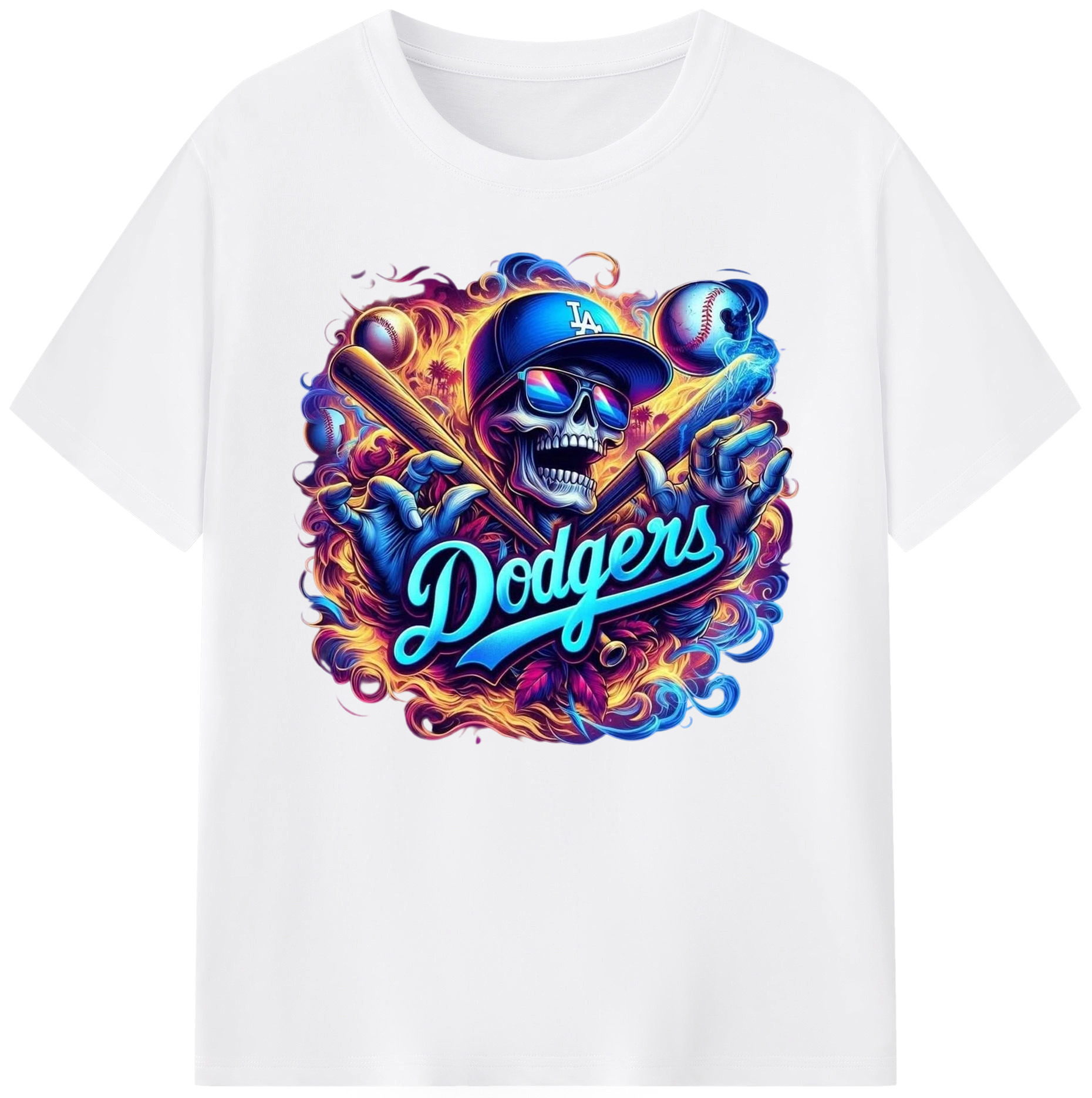  180g Cotton T-Shirt With Front Heat Transfer Print – Soft, Lightweight, Fitted Design – Comfortable Casual Wear For Sports & Everyday Use