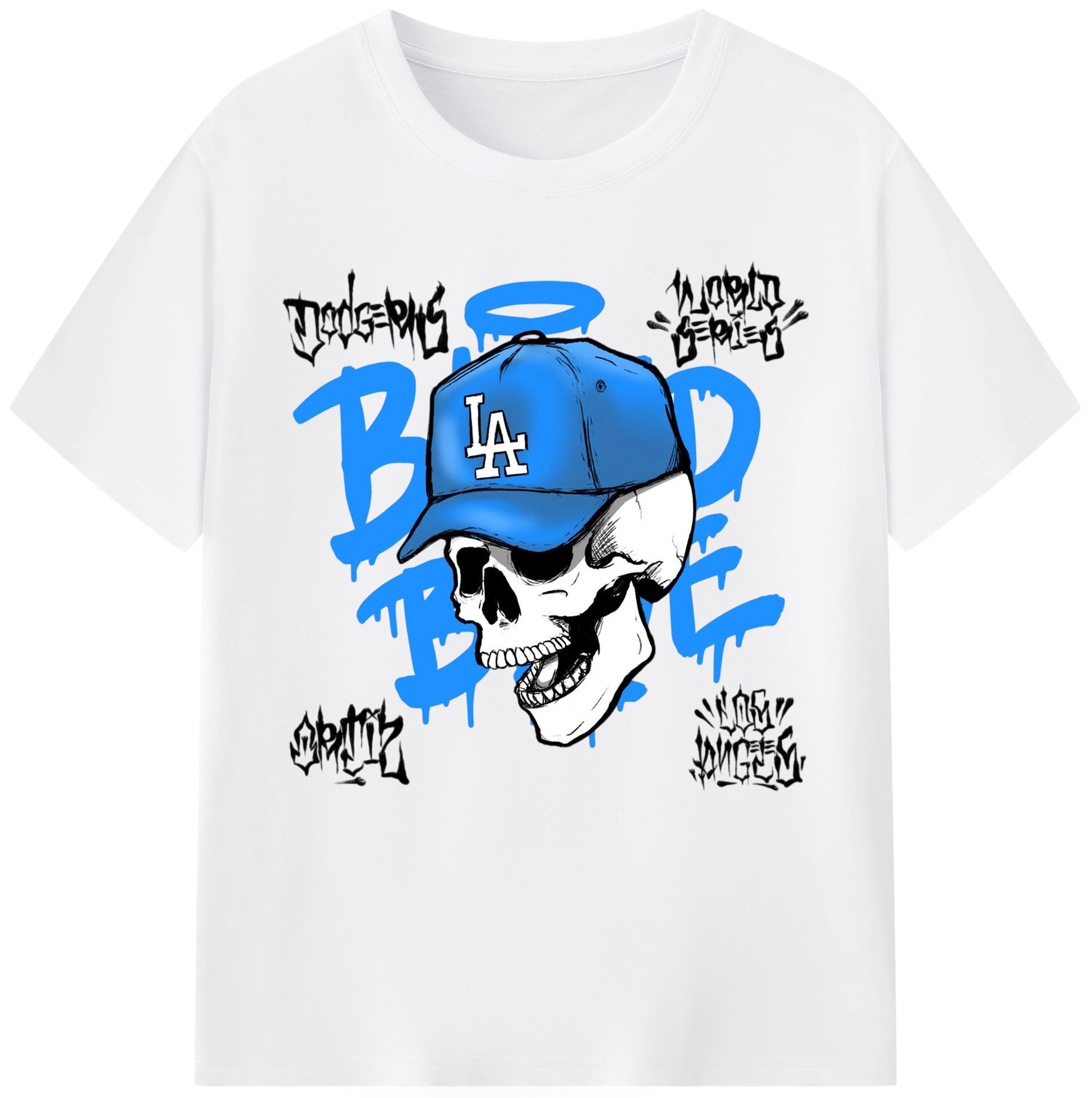  Combed Cotton T-Shirt 180g With Front Heat Transfer Print – Soft, Lightweight, Fitted Design – Stylish Casual Wear For Sports & Everyday Use