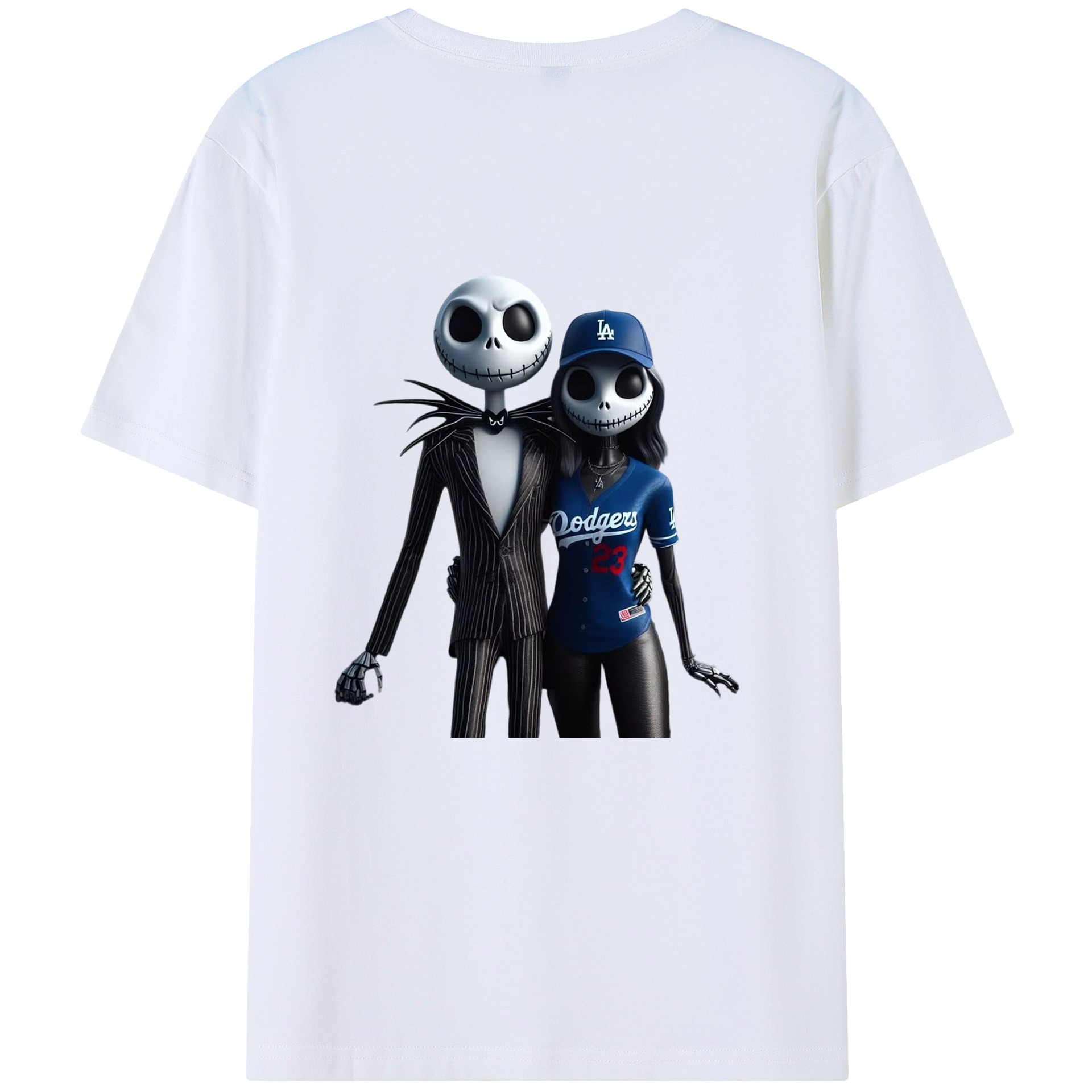  180g Combed Cotton T-Shirt With Back Heat Transfer Print – Soft, Lightweight, Fitted Design – Stylish Casual Wear For Sports & Everyday Use