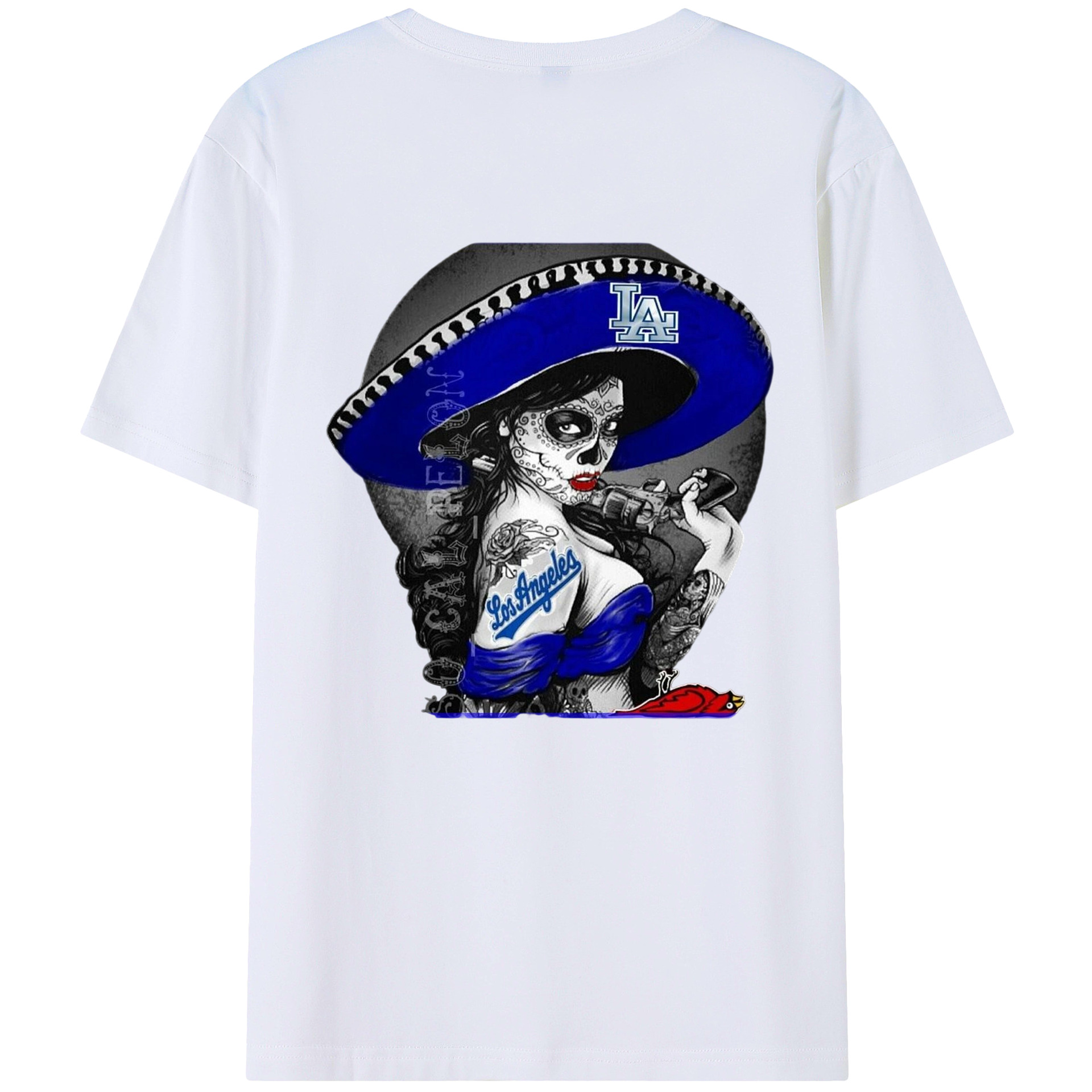  180g Combed Cotton T-Shirt With Back Heat Transfer Print – Soft, Lightweight, Fitted Design – Stylish Casual Wear For Sports & Everyday Use