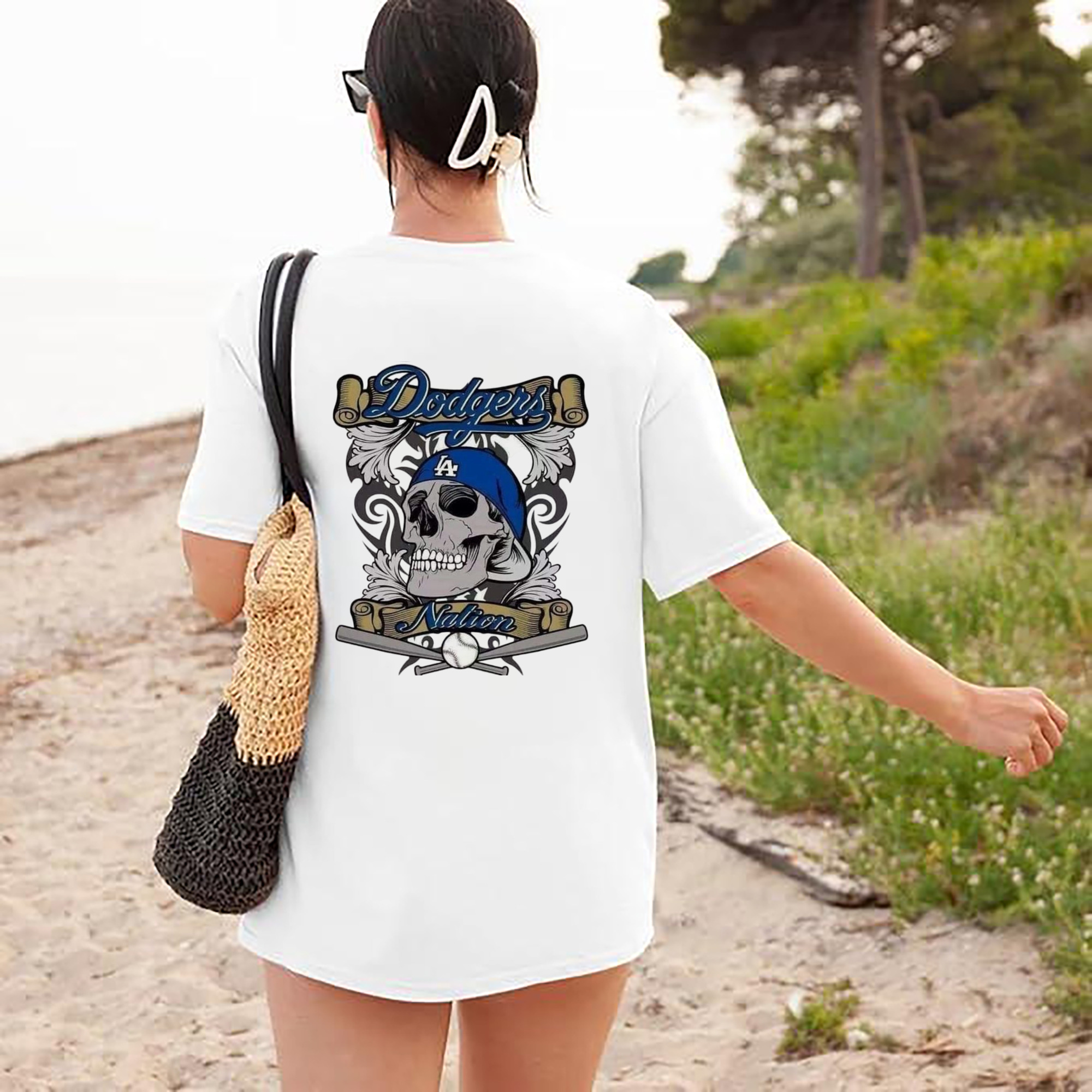  180g Combed Cotton T-Shirt With Back Heat Transfer Print – Soft, Lightweight, Fitted Design – Stylish Casual Wear For Sports & Everyday Use