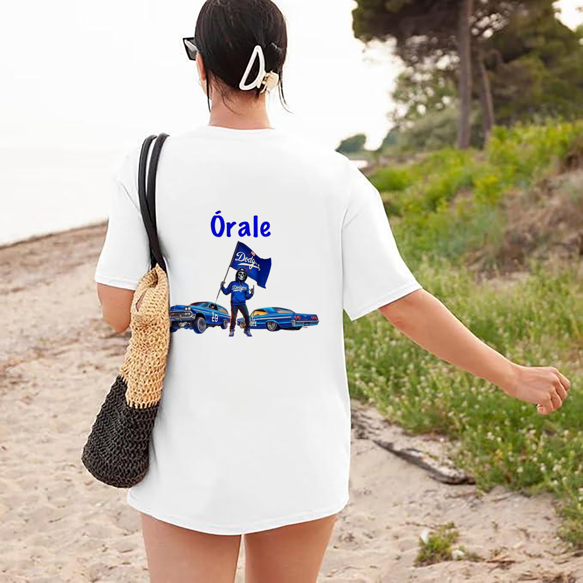  180g Combed Cotton T-Shirt With Back Heat Transfer Print – Soft, Lightweight, Fitted Design – Stylish Casual Wear For Sports & Everyday Use