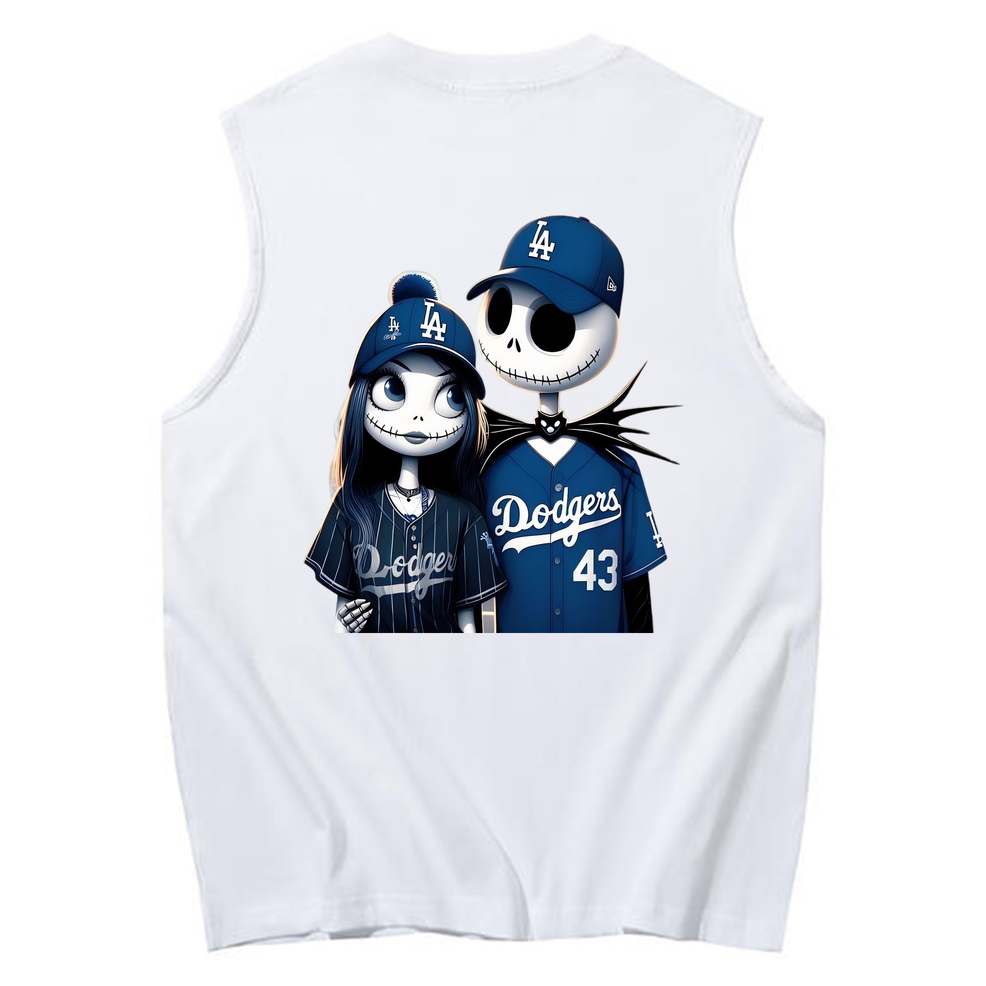  230g Pure Cotton Tank Top With Back Heat Transfer Print – Soft, Lightweight, Fitted Design – Stylish & Comfortable Casual Wear For Sports & Everyday Use