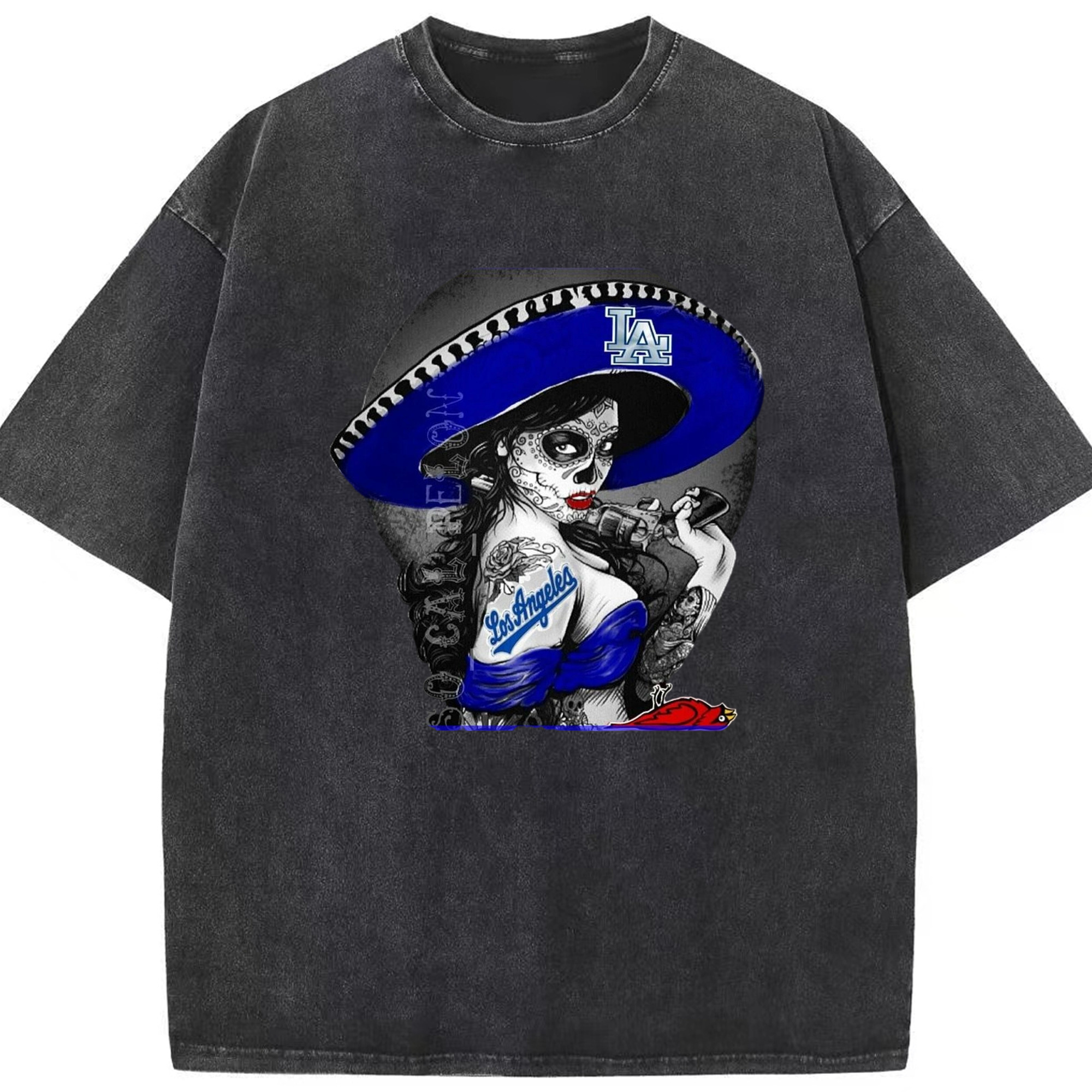  Washed Vintage Look 230g Cotton Oversized T-Shirt With Front Heat Transfer Print – Soft, Lightweight, Stylish Fit – Comfortable Casual Wear For Sports & Everyday Use