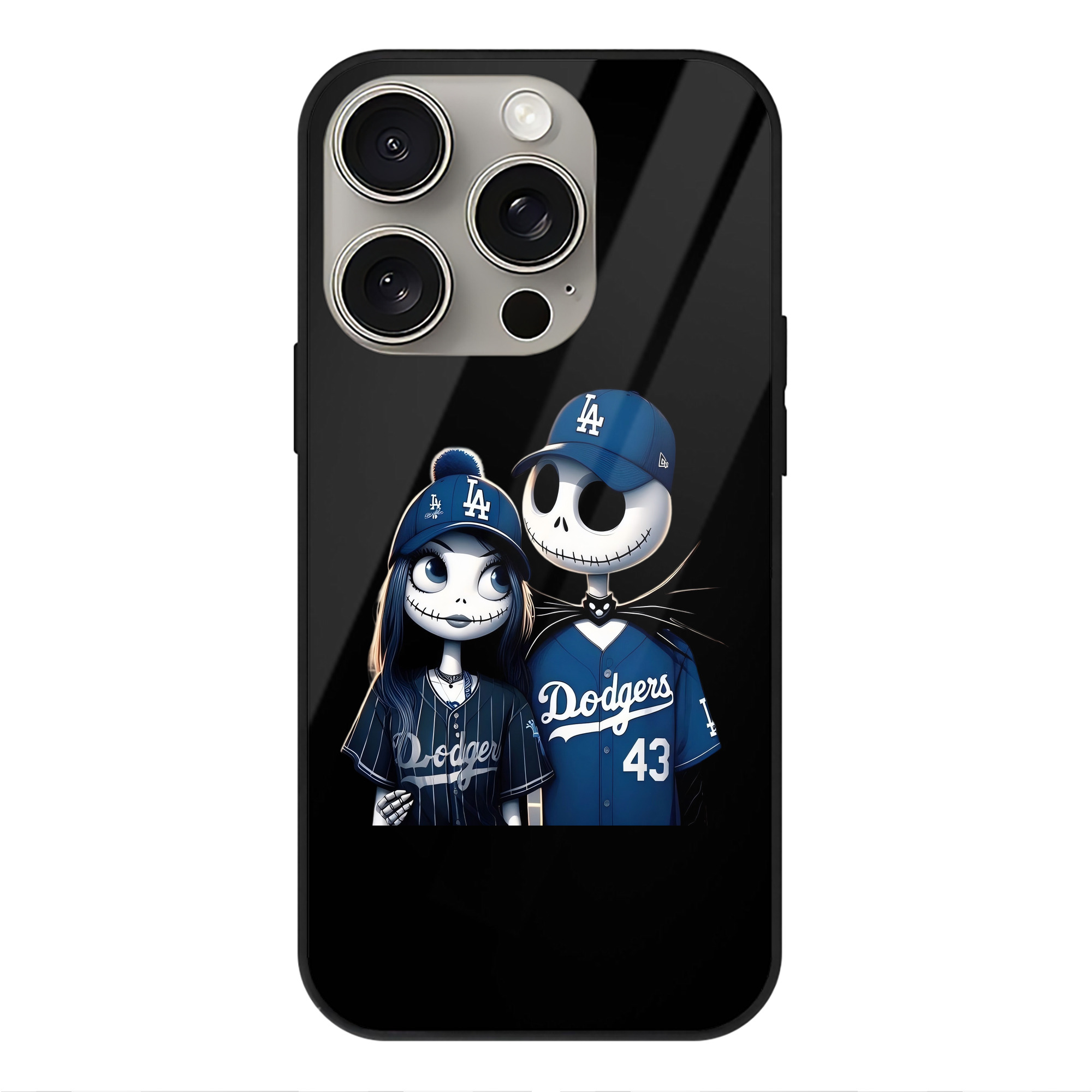  IPhone 15 Pro Mirror Phone Case – UV Printed Glass + TPU – Scratch-Resistant, Wireless Charging Compatible, Precise Fit & Stylish Design