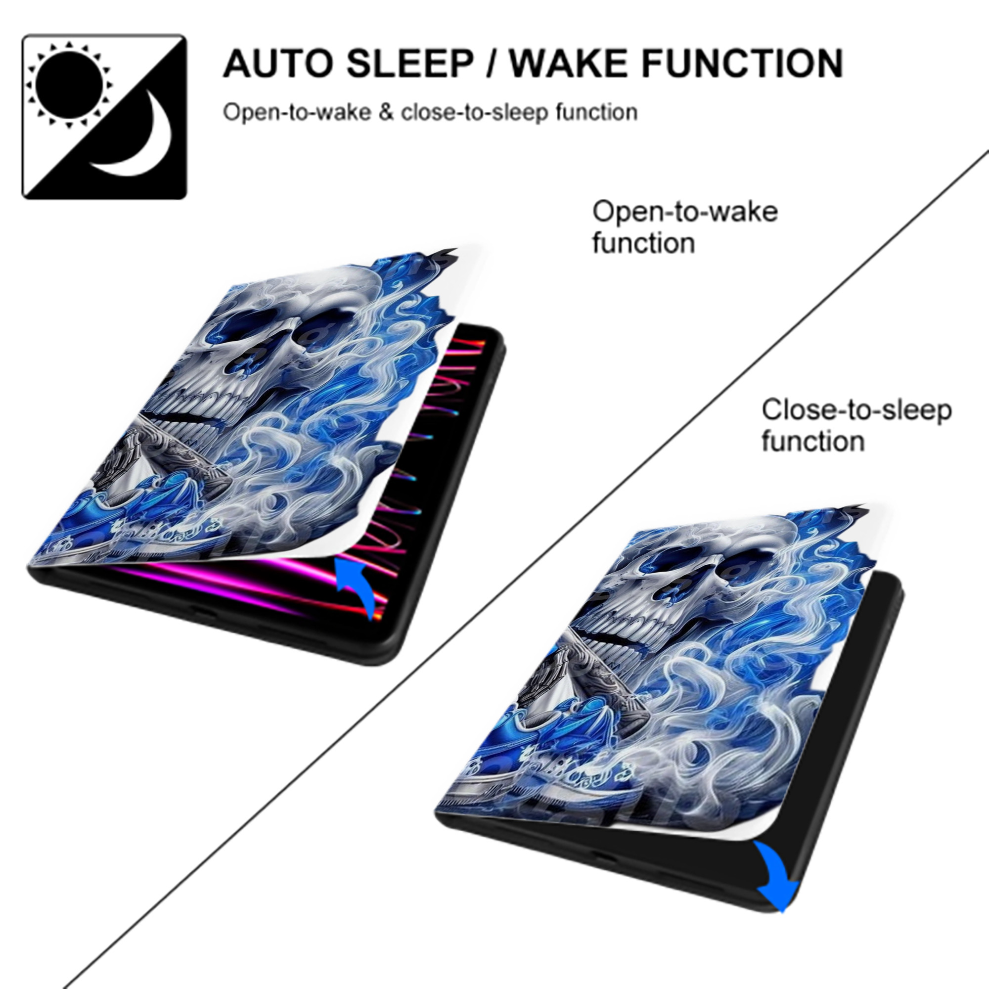  IPad Book-Style Case With Pencil Slot – Slim PU & TPU Cover – Full Protection, Precise Fit, Water & Scratch Resistant