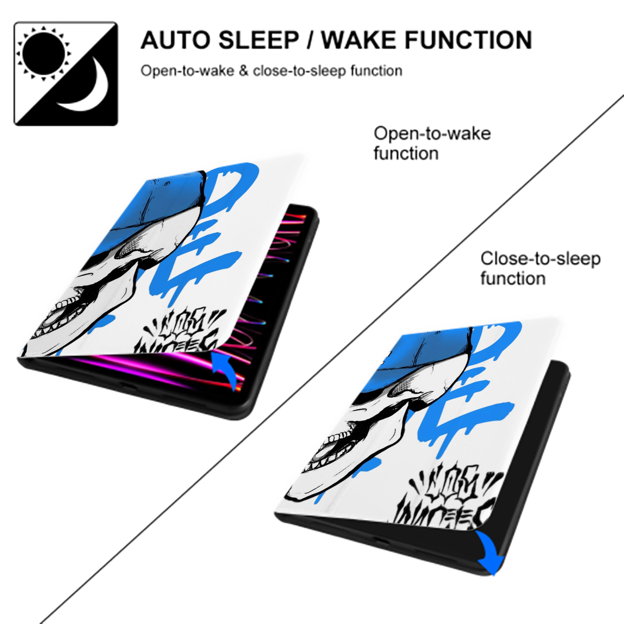  IPad Book-Style Case With Pencil Slot – Slim PU & TPU Cover – Full Protection, Precise Fit, Water & Scratch Resistant