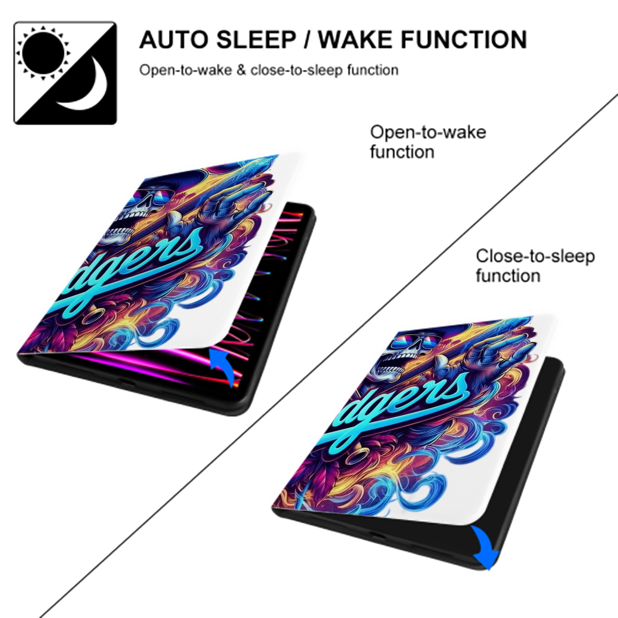  IPad Book-Style Case With Pencil Slot – Slim PU & TPU Cover – Full Protection, Precise Fit, Water & Scratch Resistant