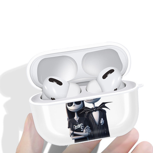  AirPods Pro Hard Case White With Keychain, Durable Flexible PC, Precise Cutouts, Anti-Fingerprint, Yellowing & Scratch Resistant, Full Protection, Washable