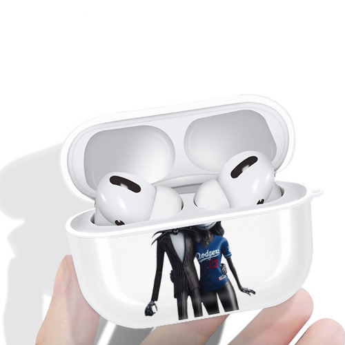  AirPods Pro Hard Case White With Keychain, Durable Flexible PC, Precise Cutouts, Anti-Fingerprint, Yellowing & Scratch Resistant, Full Protection, Washable