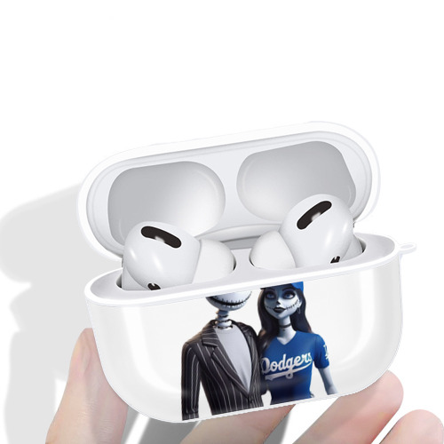  AirPods Pro Hard Case White With Keychain, Durable Flexible PC, Precise Cutouts, Anti-Fingerprint, Yellowing & Scratch Resistant, Full Protection, Washable