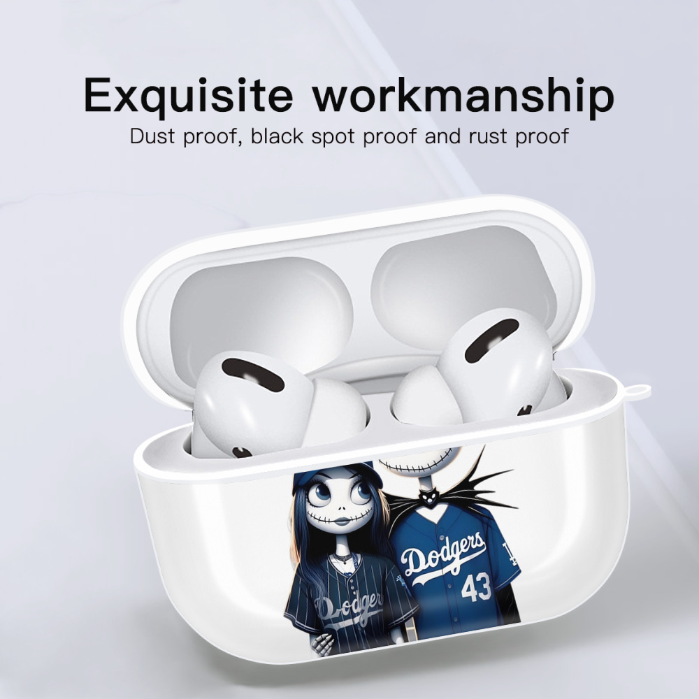  AirPods Pro Hard Case White With Keychain, Durable Flexible PC, Precise Cutouts, Anti-Fingerprint, Yellowing & Scratch Resistant, Full Protection, Washable