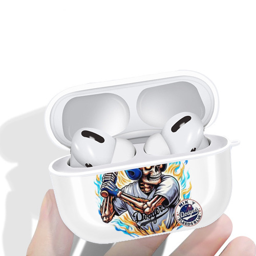  AirPods Pro Hard Case White With Keychain, Durable Flexible PC, Precise Cutouts, Anti-Fingerprint, Yellowing & Scratch Resistant, Full Protection, Washable