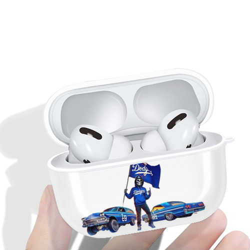  AirPods Pro Hard Case White With Keychain, Durable Flexible PC, Precise Cutouts, Anti-Fingerprint, Yellowing & Scratch Resistant, Full Protection, Washable