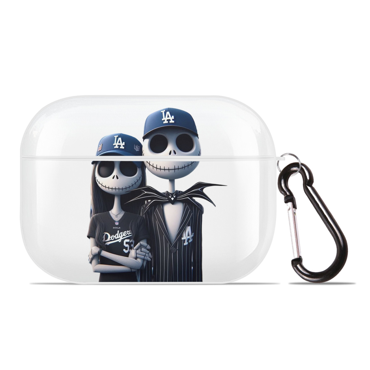  AirPods Pro Hard Case White With Keychain, Durable Flexible PC, Precise Cutouts, Anti-Fingerprint, Yellowing & Scratch Resistant, Full Protection, Washable