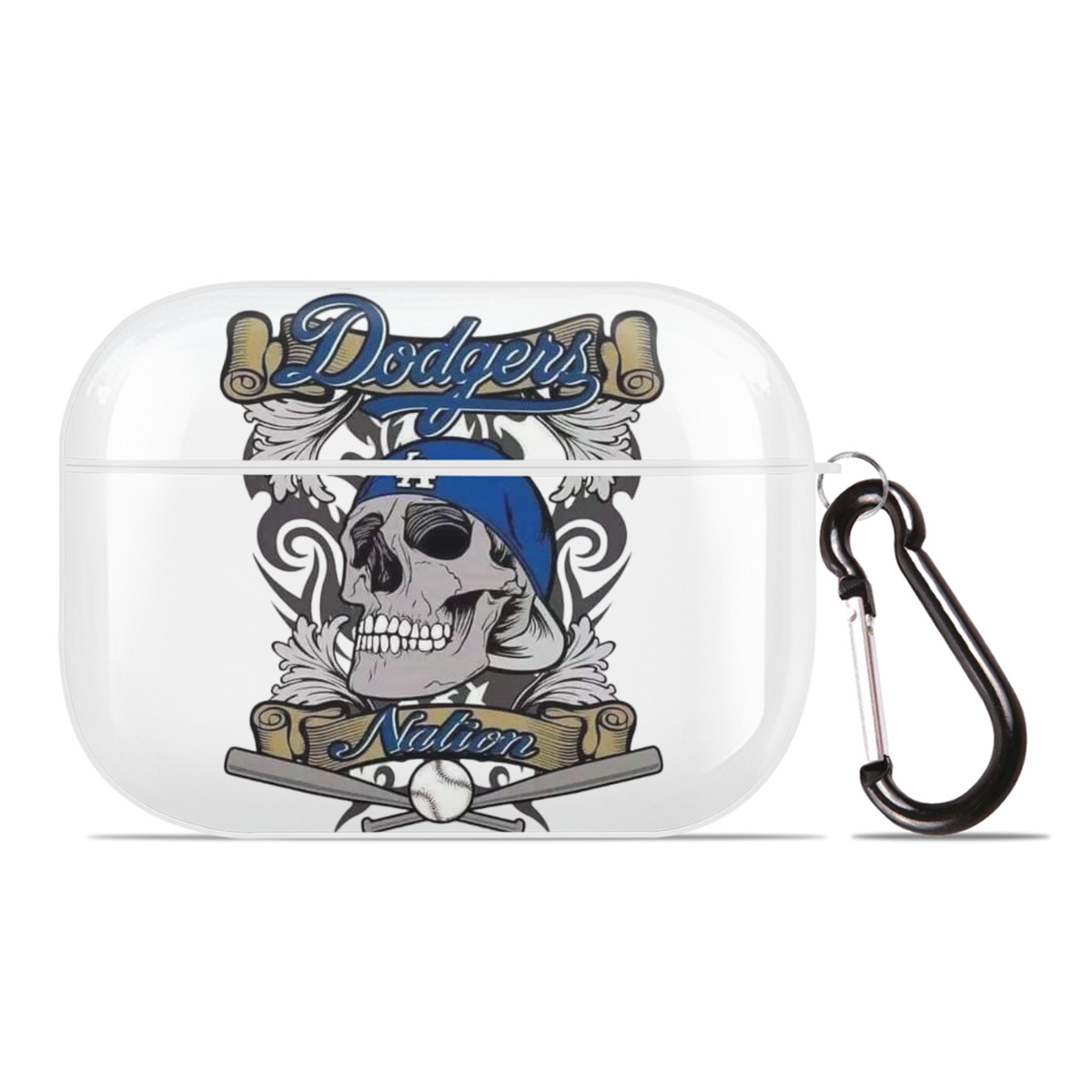  AirPods Pro Hard Case White With Keychain, Durable Flexible PC, Precise Cutouts, Anti-Fingerprint, Yellowing & Scratch Resistant, Full Protection, Washable