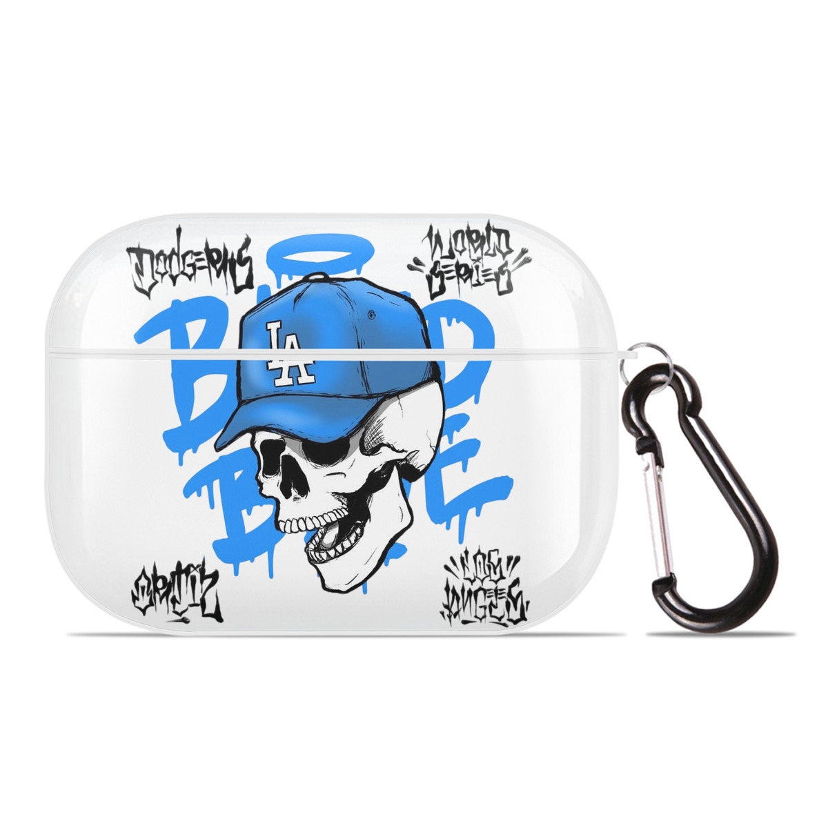  AirPods Pro Hard Case White With Keychain, Durable Flexible PC, Precise Cutouts, Anti-Fingerprint, Yellowing & Scratch Resistant, Full Protection, Washable