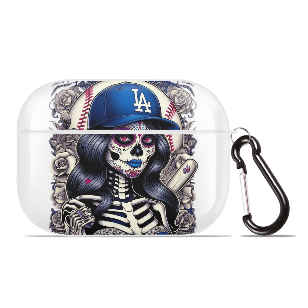  AirPods Pro Hard Case White With Keychain, Durable Flexible PC, Precise Cutouts, Anti-Fingerprint, Yellowing & Scratch Resistant, Full Protection, Washable