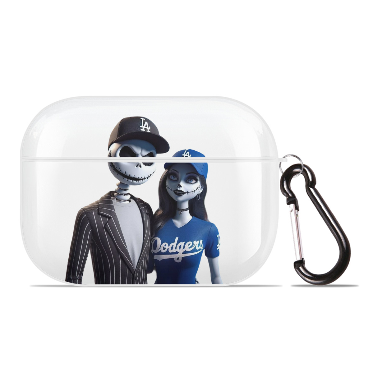  AirPods Pro Hard Case White With Keychain, Durable Flexible PC, Precise Cutouts, Anti-Fingerprint, Yellowing & Scratch Resistant, Full Protection, Washable