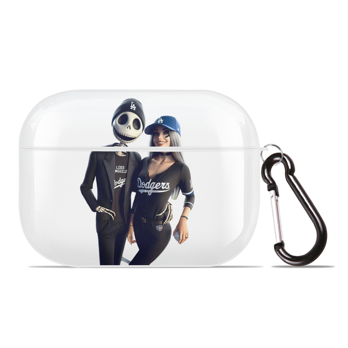  AirPods Pro Hard Case White With Keychain, Durable Flexible PC, Precise Cutouts, Anti-Fingerprint, Yellowing & Scratch Resistant, Full Protection, Washable