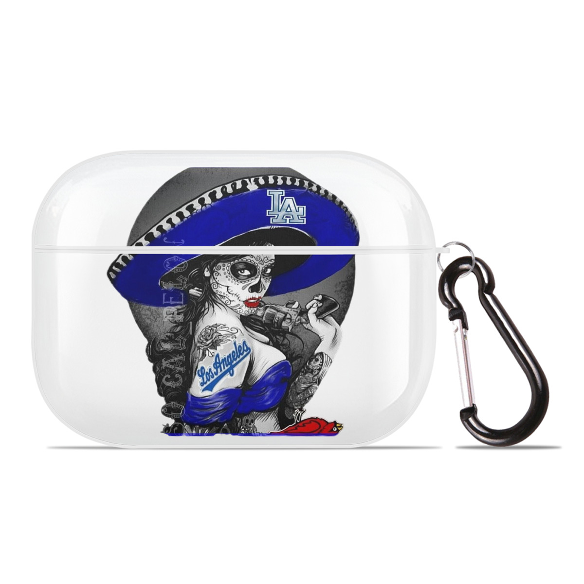  AirPods Pro Hard Case White With Keychain, Durable Flexible PC, Precise Cutouts, Anti-Fingerprint, Yellowing & Scratch Resistant, Full Protection, Washable