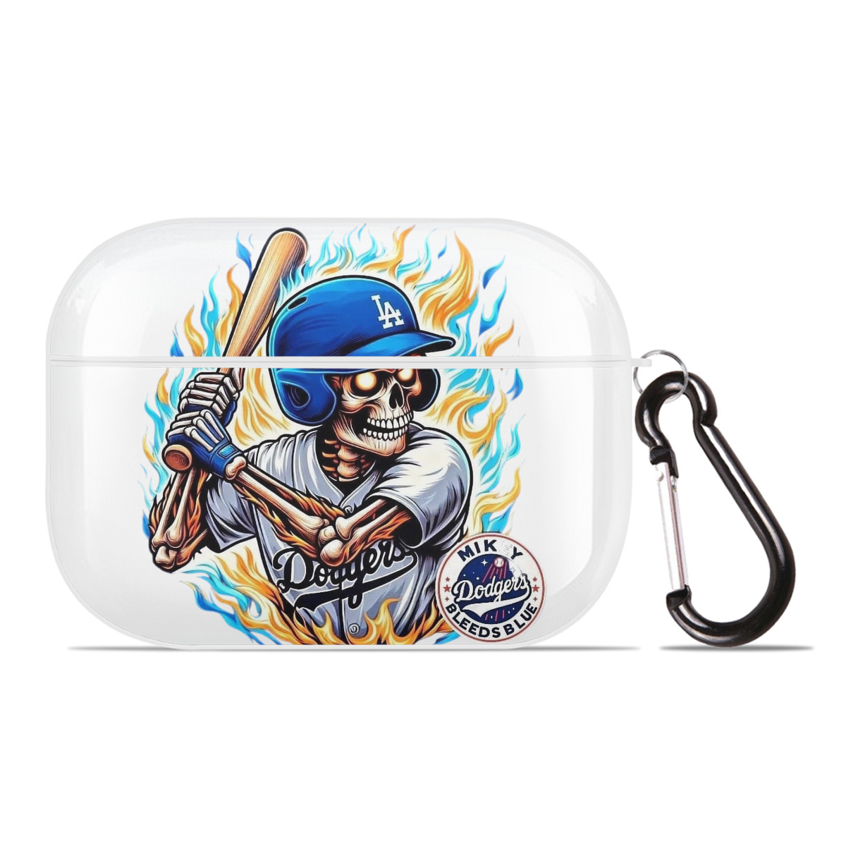  AirPods Pro Hard Case White With Keychain, Durable Flexible PC, Precise Cutouts, Anti-Fingerprint, Yellowing & Scratch Resistant, Full Protection, Washable