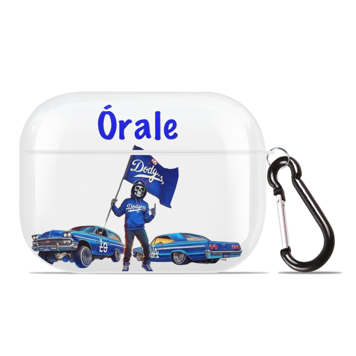  AirPods Pro Hard Case White With Keychain, Durable Flexible PC, Precise Cutouts, Anti-Fingerprint, Yellowing & Scratch Resistant, Full Protection, Washable