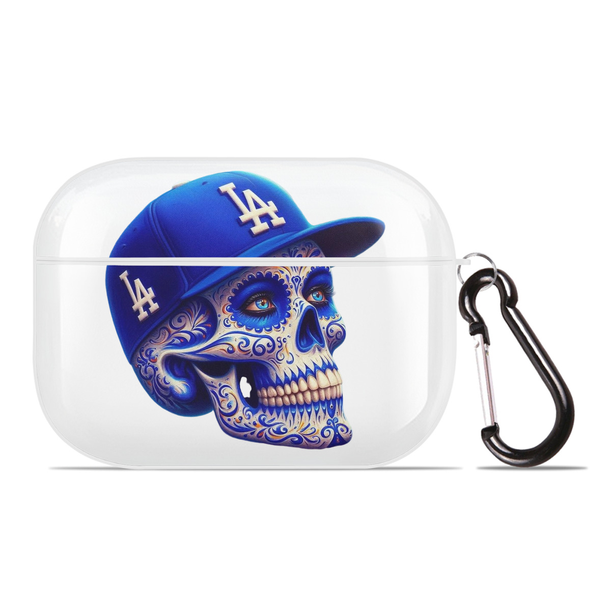  AirPods Pro Hard Case White With Keychain, Durable Flexible PC, Precise Cutouts, Anti-Fingerprint, Yellowing & Scratch Resistant, Full Protection, Washable