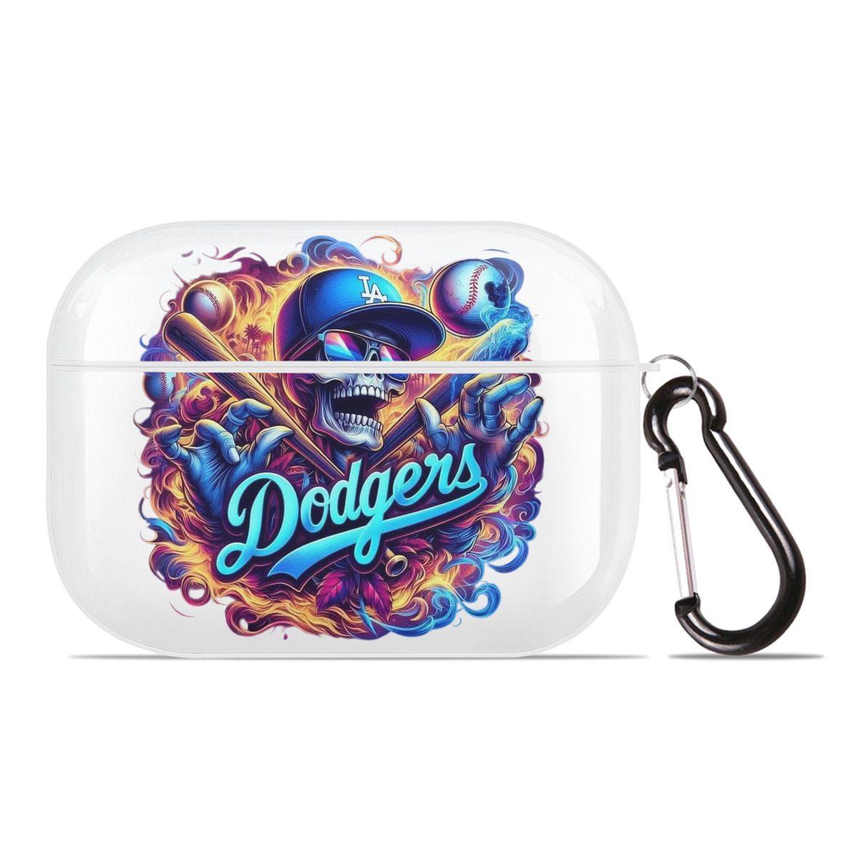  AirPods Pro Hard Case White With Keychain, Durable Flexible PC, Precise Cutouts, Anti-Fingerprint, Yellowing & Scratch Resistant, Full Protection, Washable