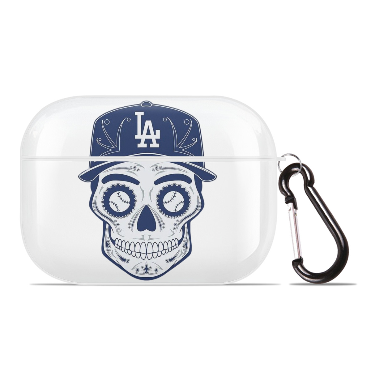  AirPods Pro Hard Case White With Keychain, Durable Flexible PC, Precise Cutouts, Anti-Fingerprint, Yellowing & Scratch Resistant, Full Protection, Washable