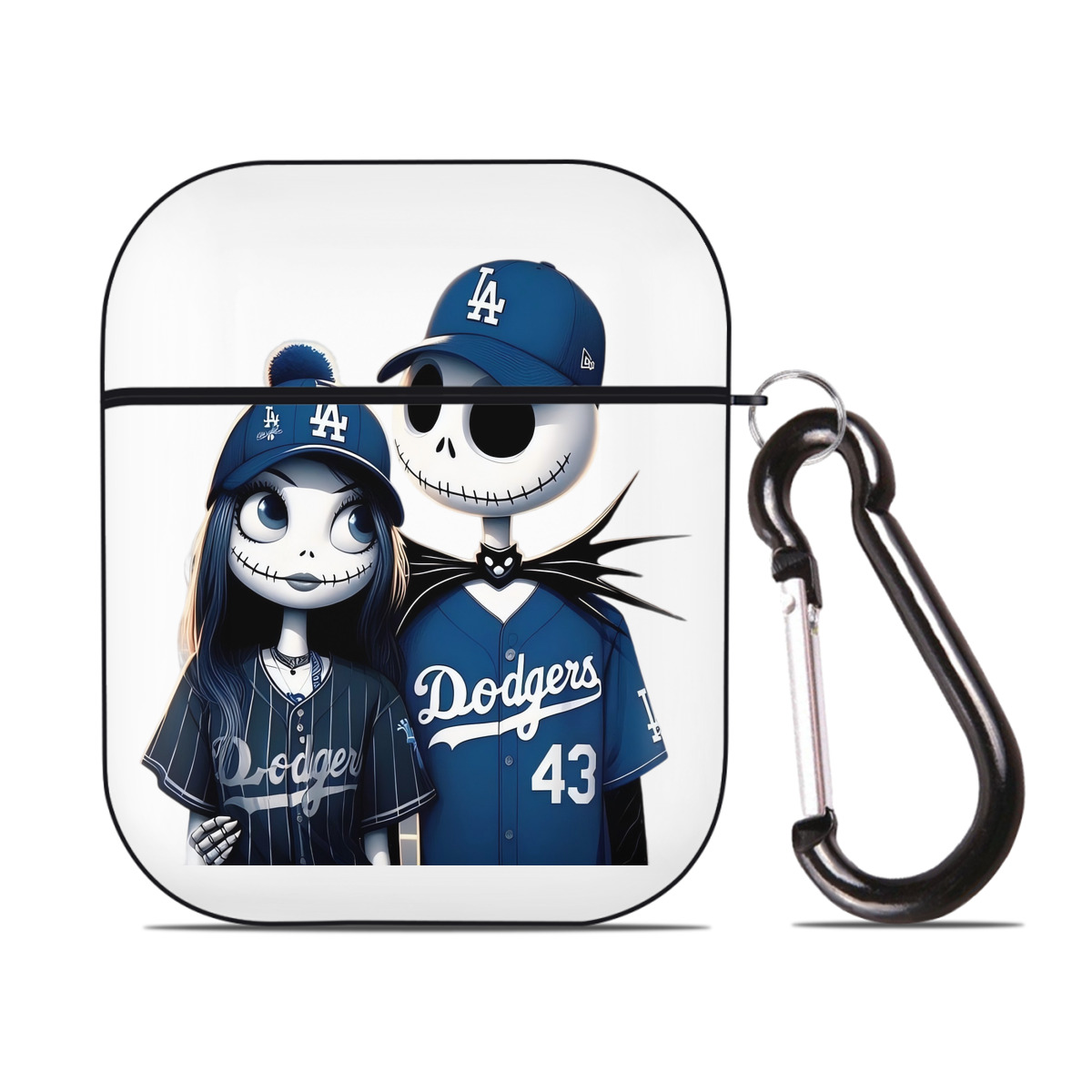  AirPods 2 Case Hard Shell Black, Flexible PC Material, Precise Cutouts, Full Protection, Anti-Fingerprint, Washable, Includes Keychain – Durable & Slim Design