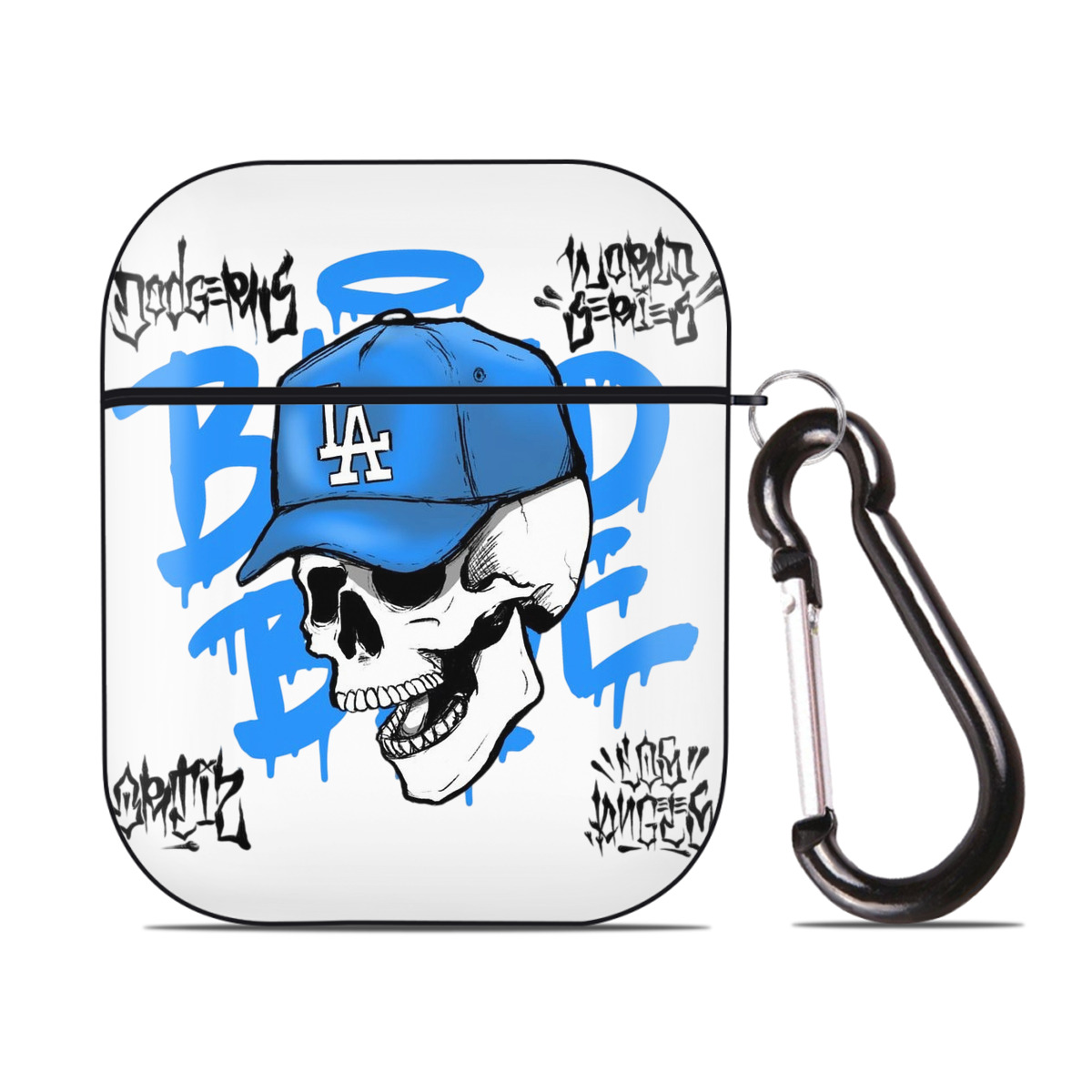  AirPods 2 Case Hard Shell Black, Flexible PC Material, Precise Cutouts, Full Protection, Anti-Fingerprint, Washable, Includes Keychain – Durable & Slim Design